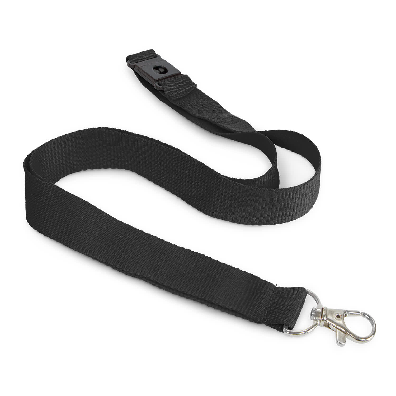 Cotton Lanyard - 116609 Image Black