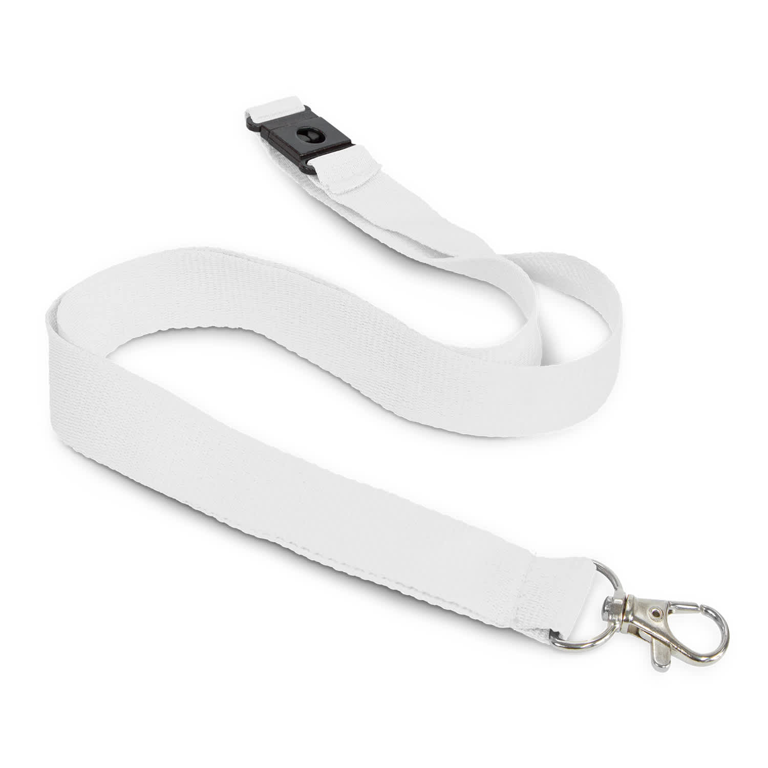 Cotton Lanyard - 116609 Image White