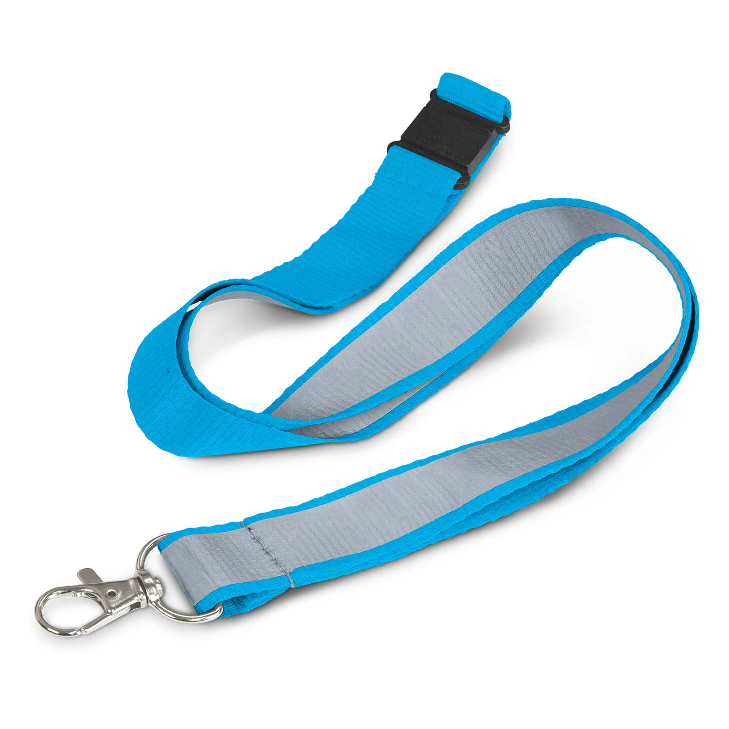 Reflector Lanyard - 116610 Image Light Blue