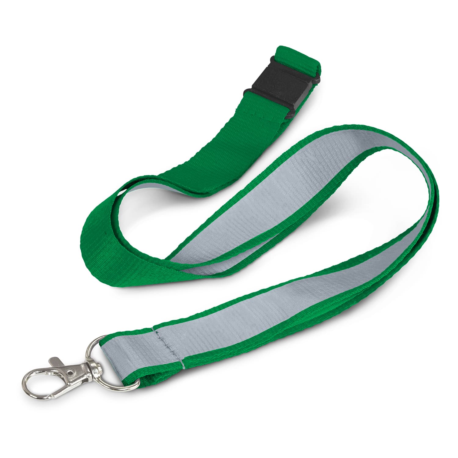 Reflector Lanyard - 116610 Image Dark Green