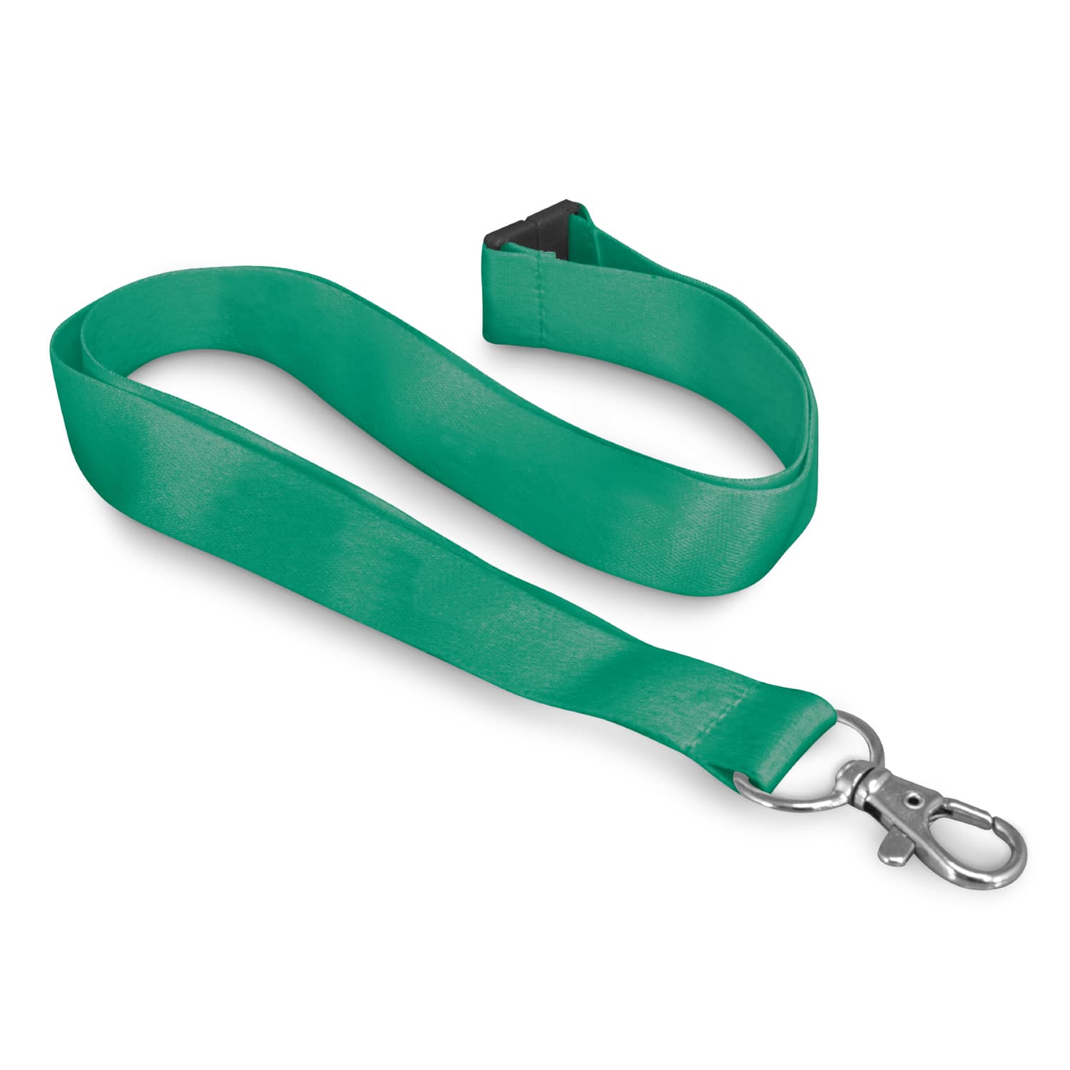 Soft Touch Logo Lanyard - 116611 Image Teal