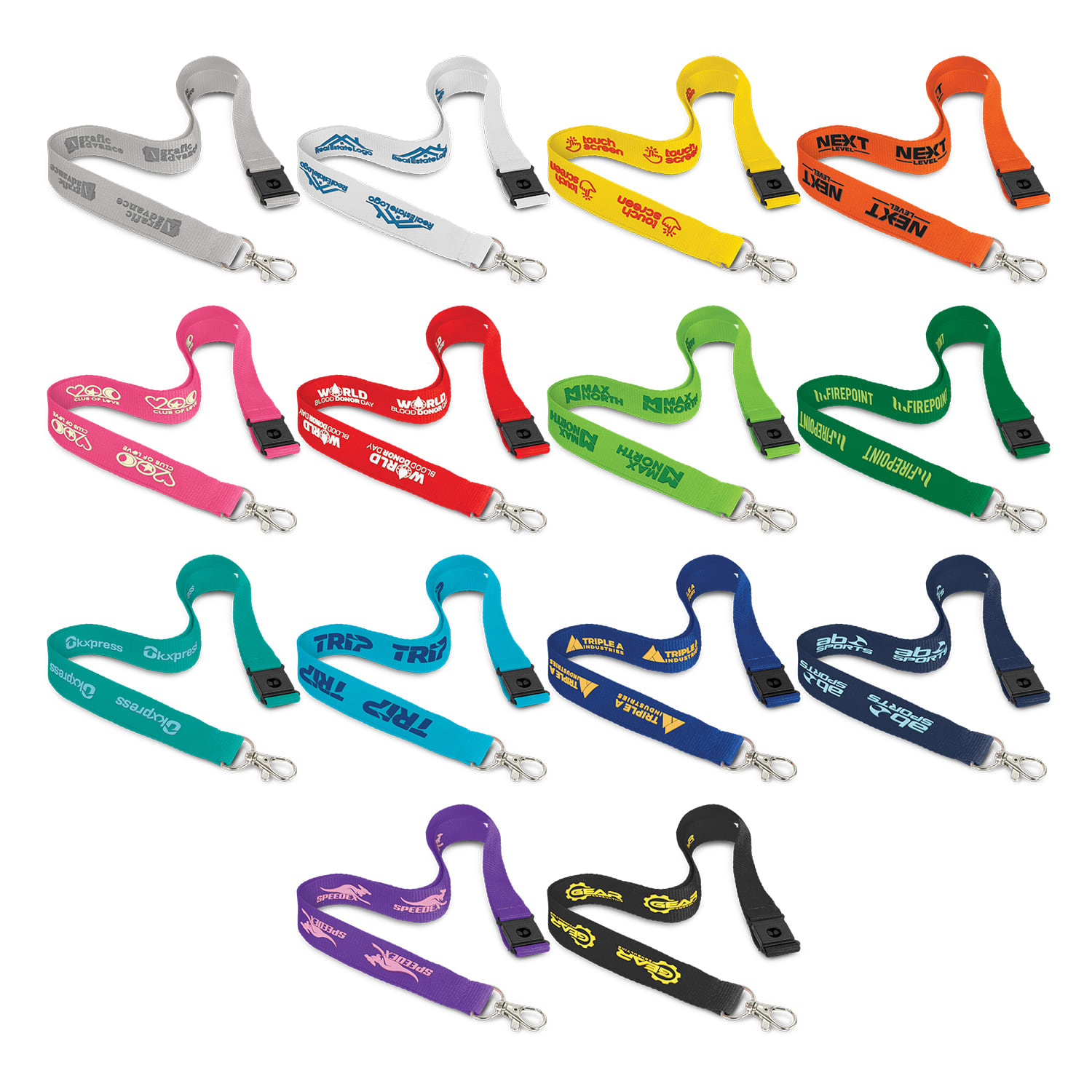 3D Logo Lanyard - 116612 Image