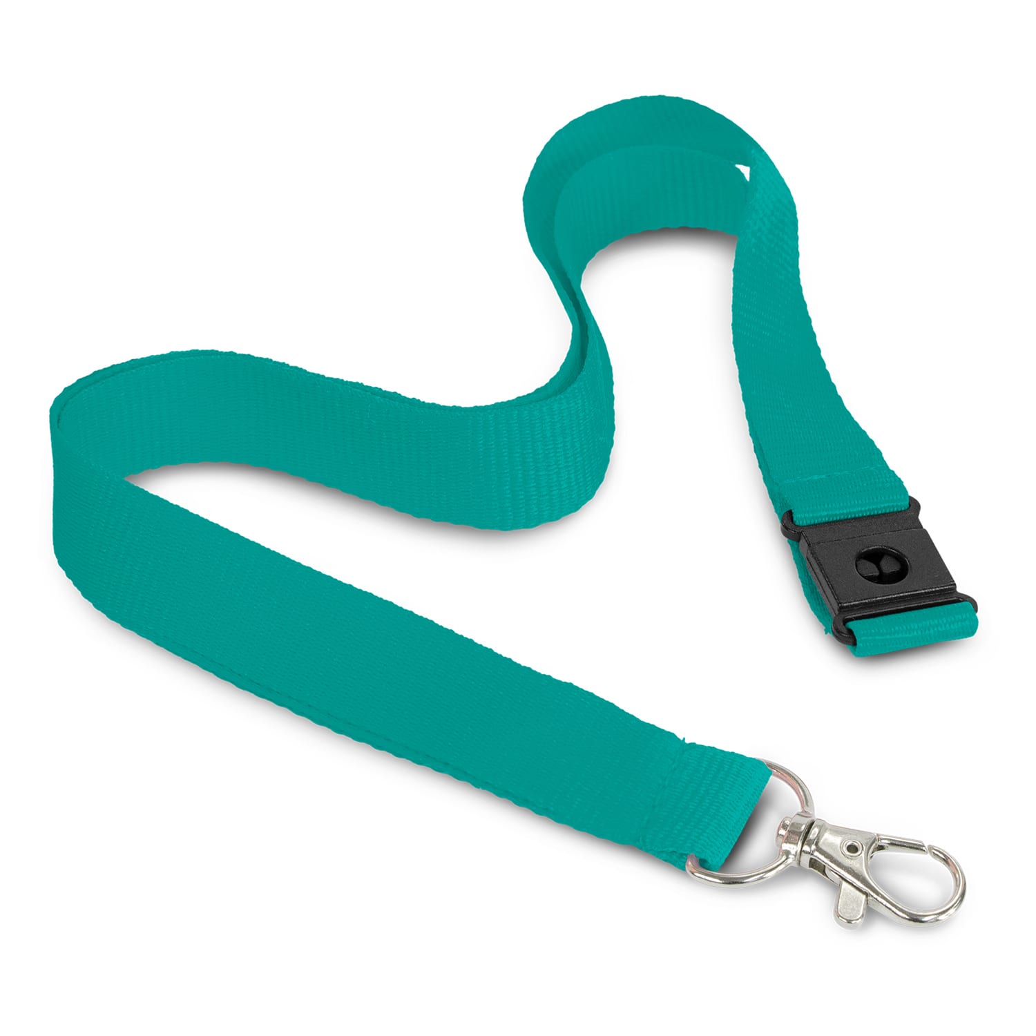 3D Logo Lanyard - 116612 Image Teal