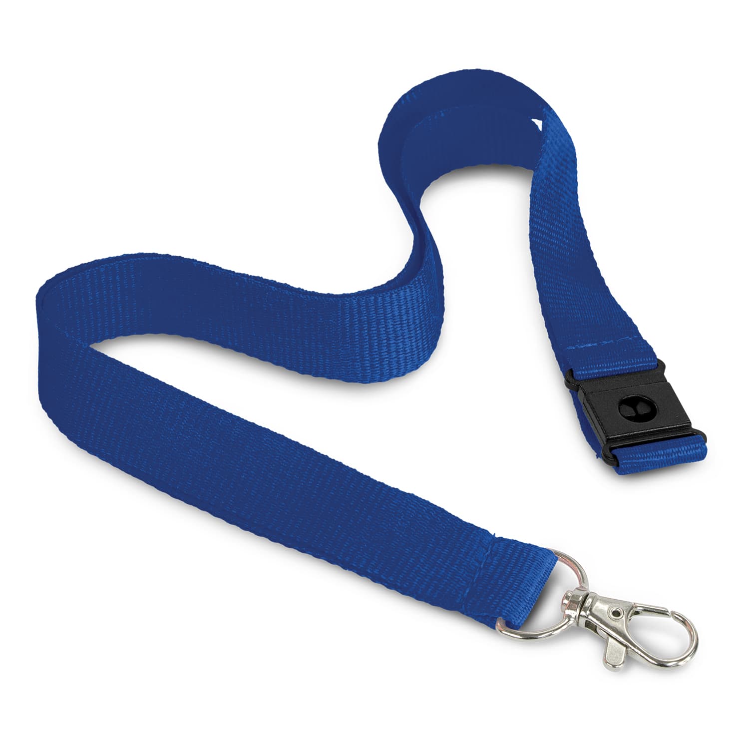 3D Logo Lanyard - 116612 Image Dark Blue
