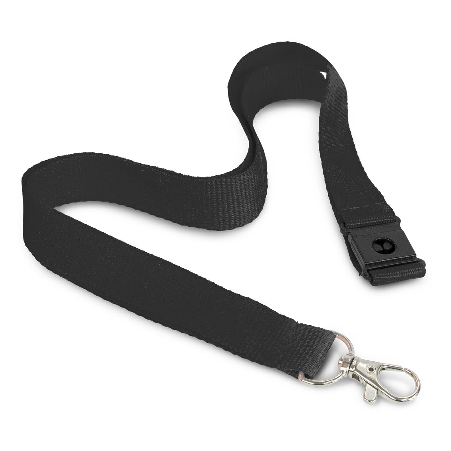 3D Logo Lanyard - 116612 Image Black