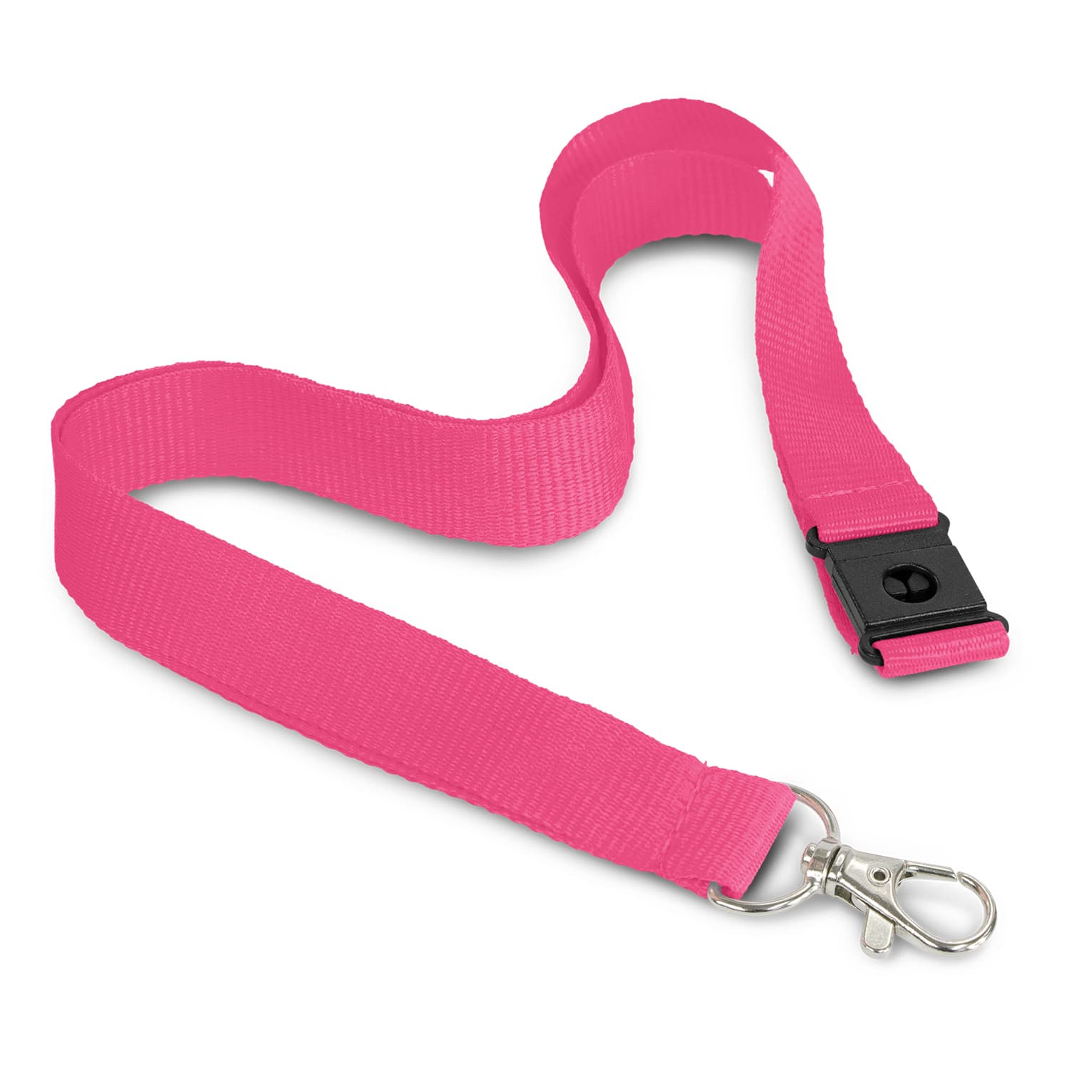 3D Logo Lanyard - 116612 Image Pink