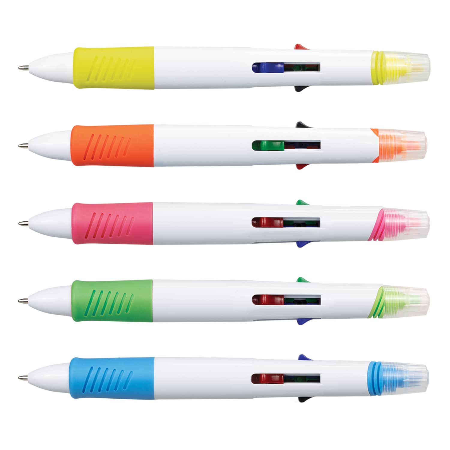 Tetra Highlighter Pen | Branded Pen | Printed Pen NZ | Trends Collection | Withers & Co