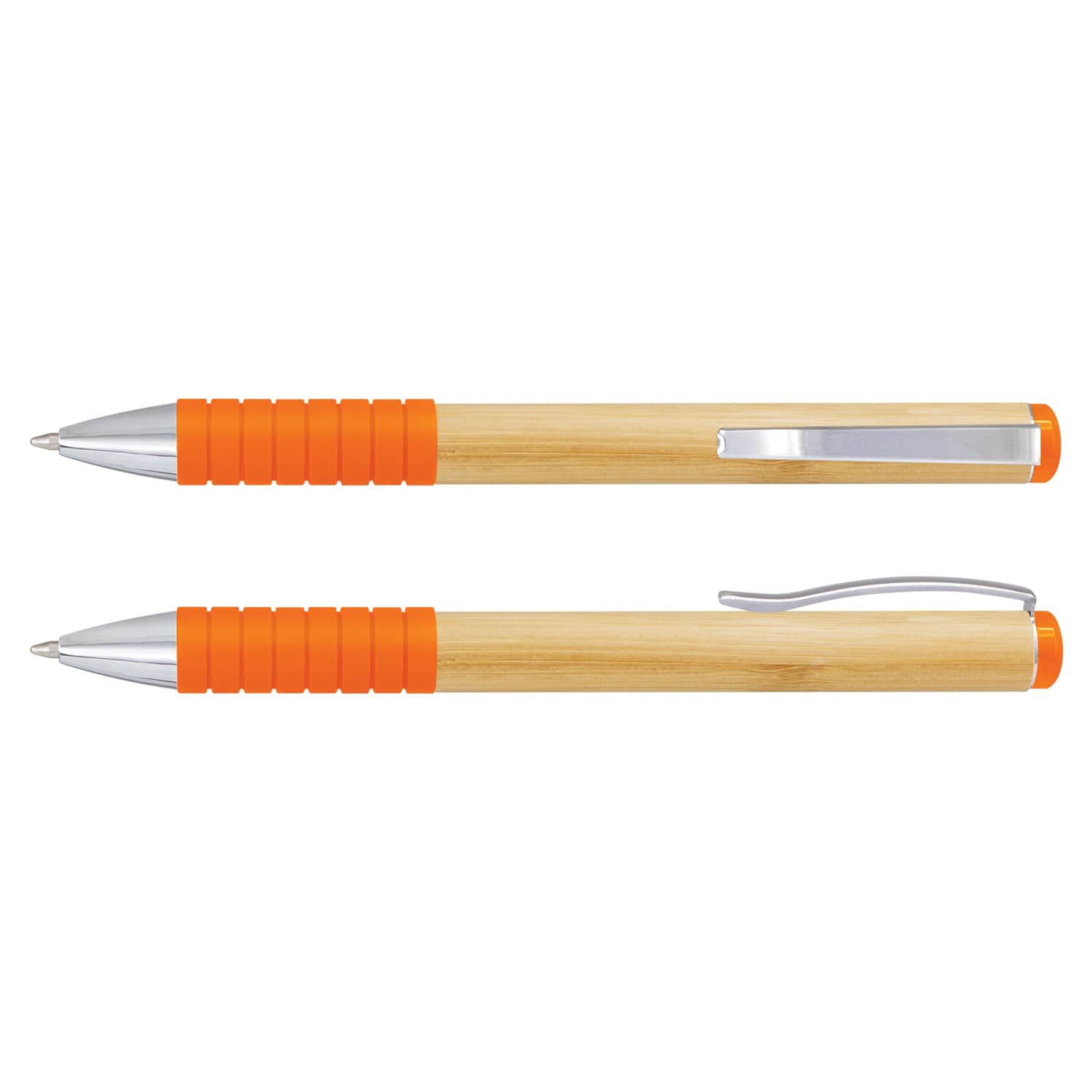 Bamboo Twist Pen - 116651 Image Orange