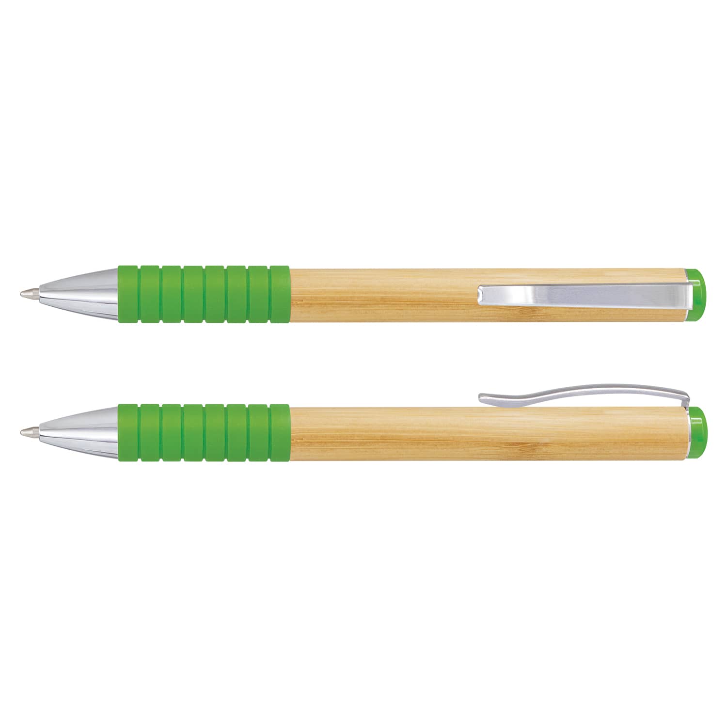Bamboo Twist Pen - 116651 Image Bright Green