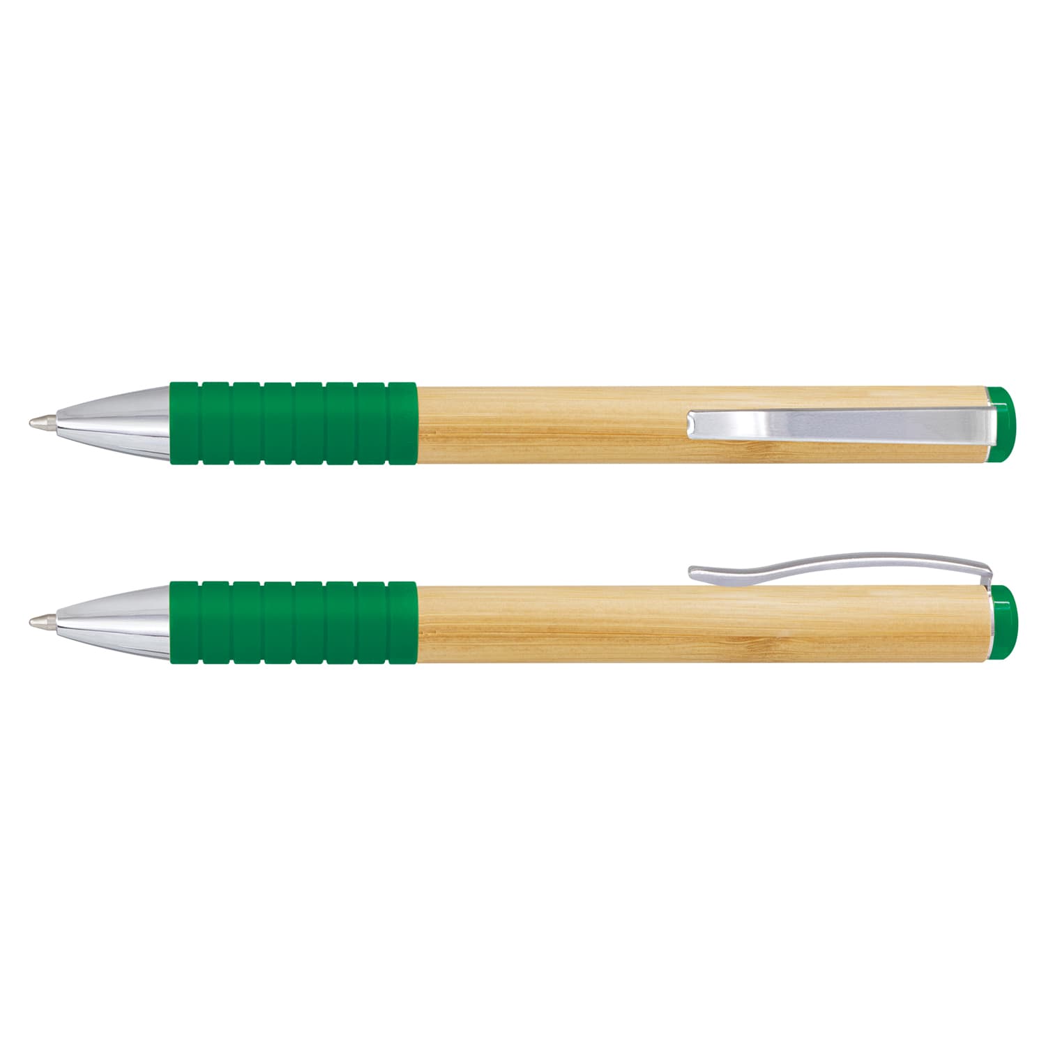 Bamboo Twist Pen - 116651 Image Dark Green