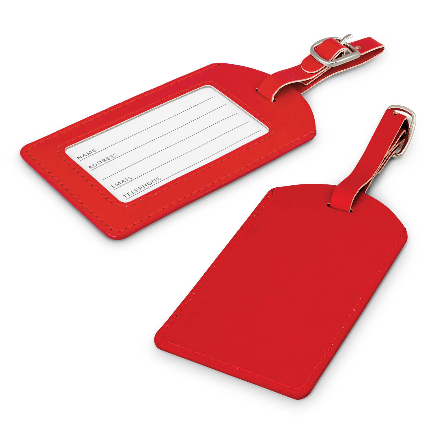 Aero Luggage Tag - 116684 Image Red