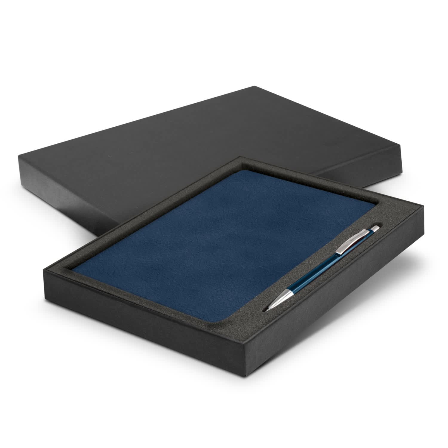 Demio Notebook and Pen Gift Set - 116690 Image Navy