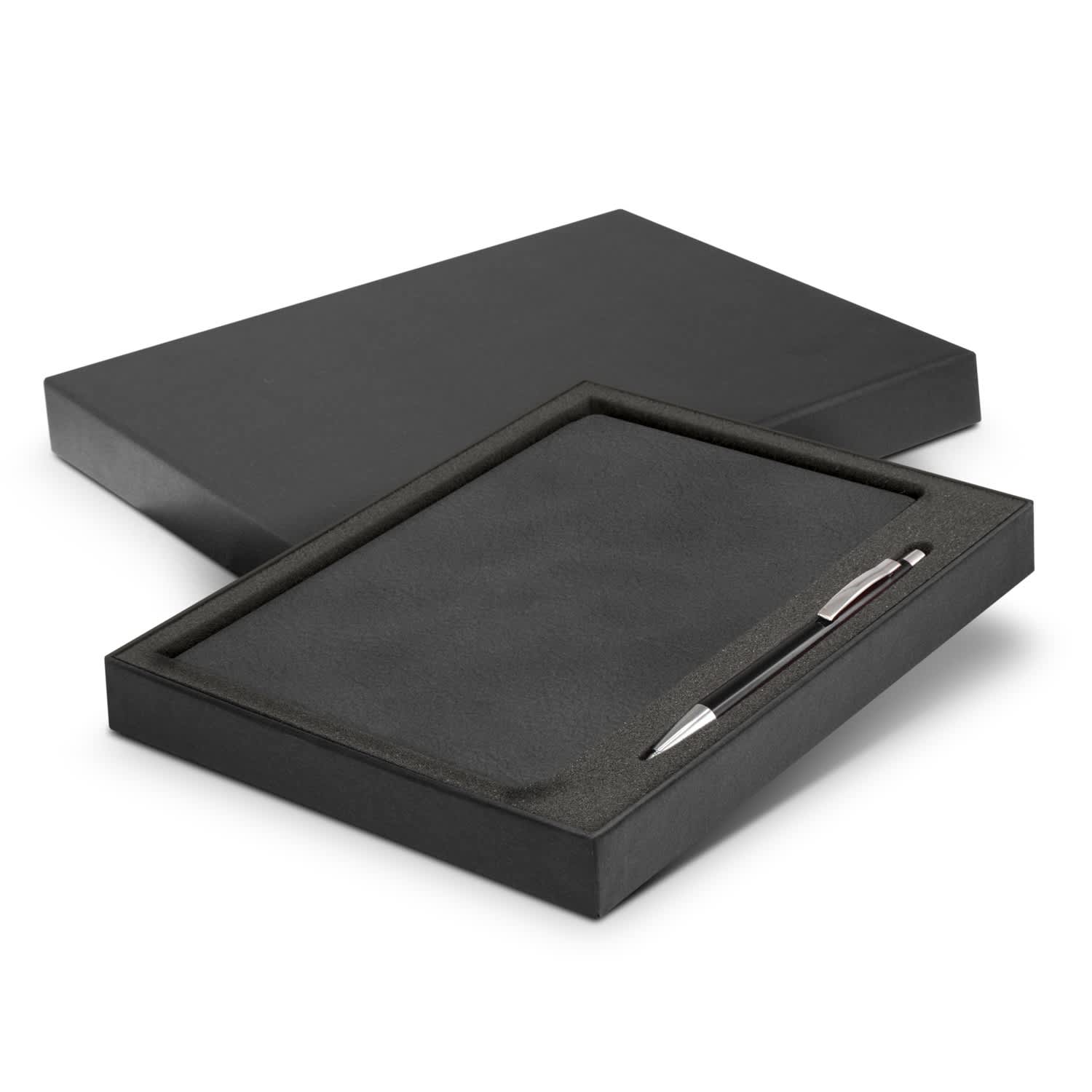 Demio Notebook and Pen Gift Set - 116690 Image Black