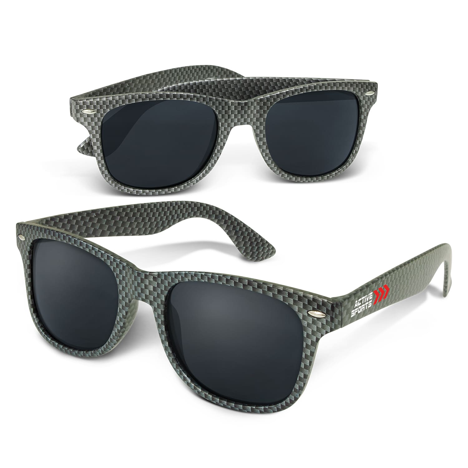 Malibu Premium Sunglasses - Carbon Fibre | Branded Sunglasses | Printed Sunglasses NZ | Trends Collection | Withers & Co