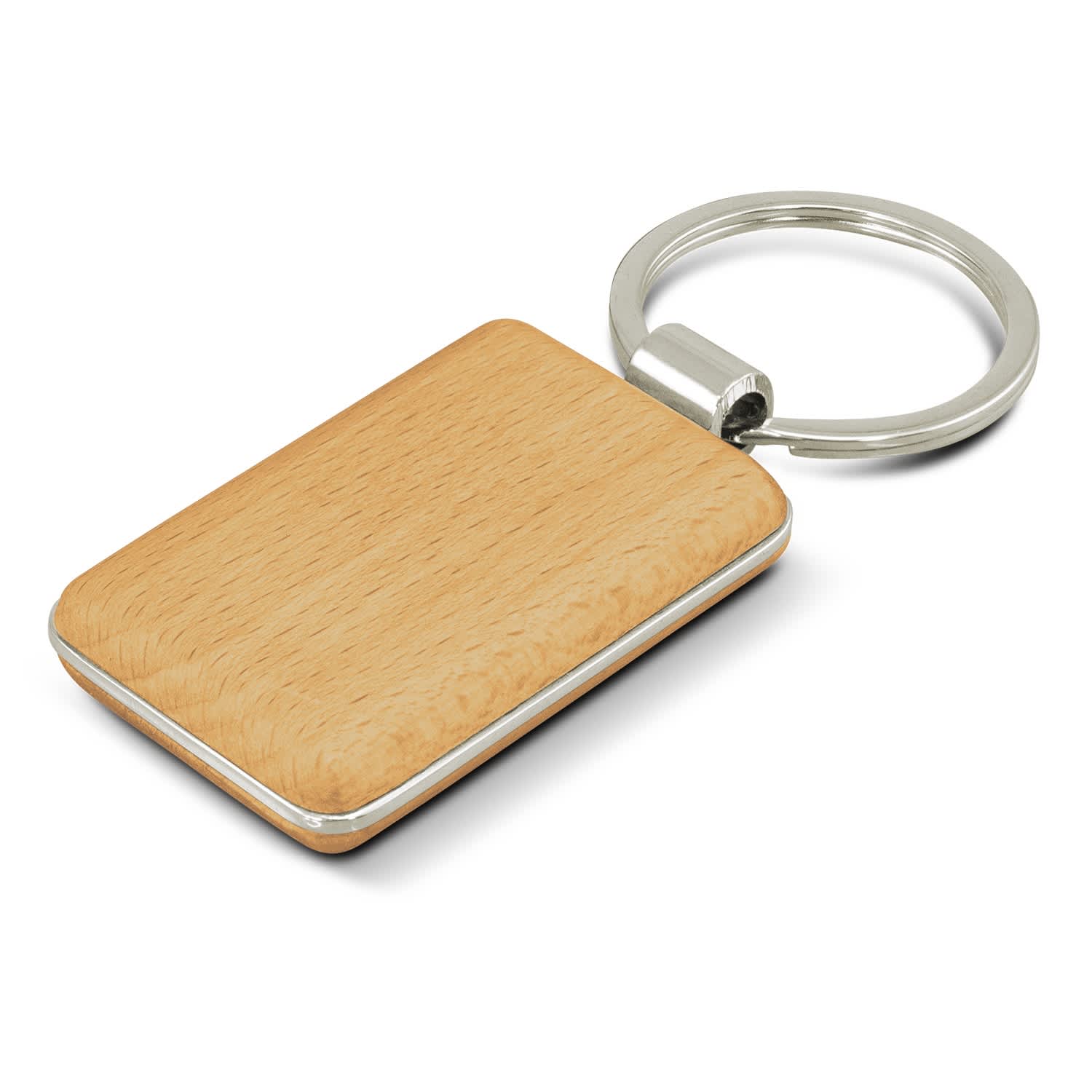 Echo Key Ring - Rectangle - 116771 Image Natural