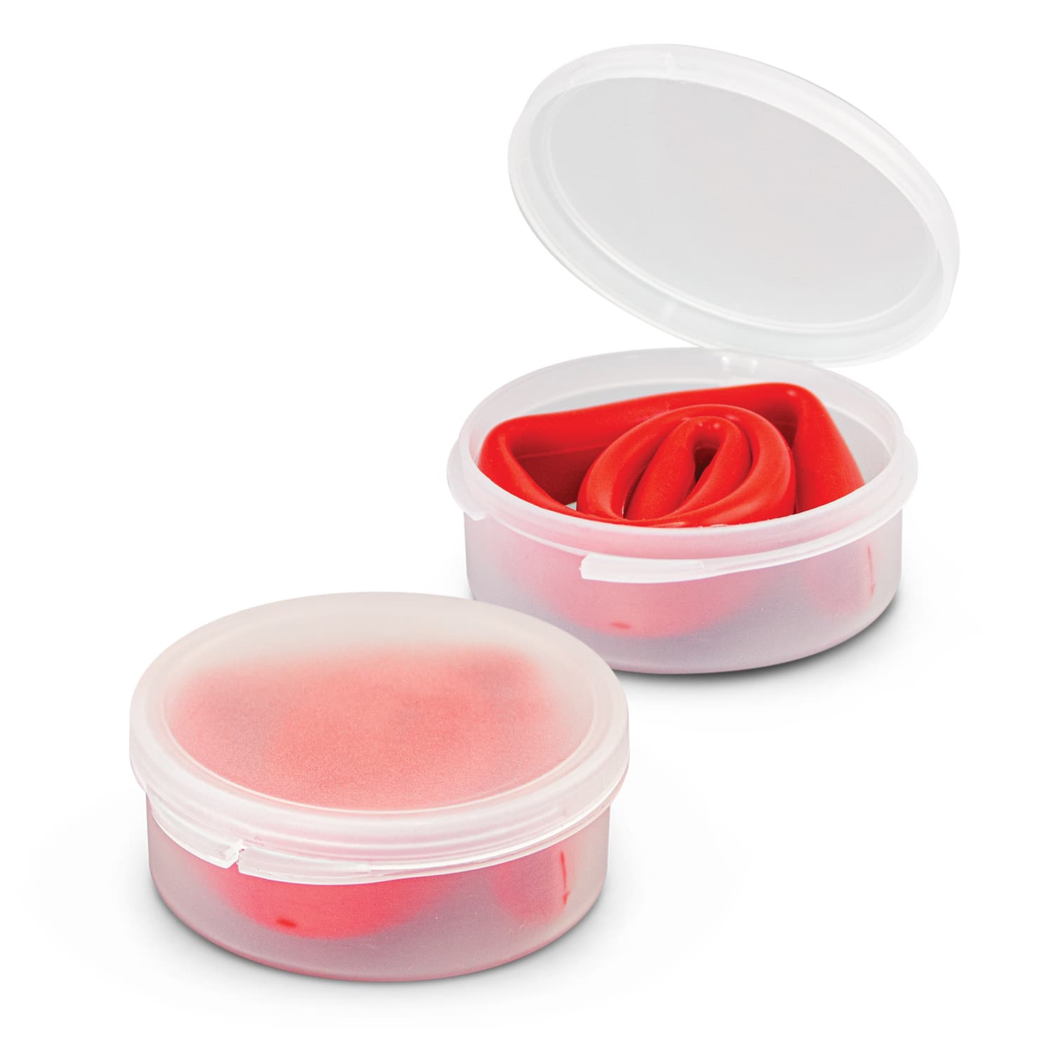 Silicone Straw with Case - 116800 Image Red
