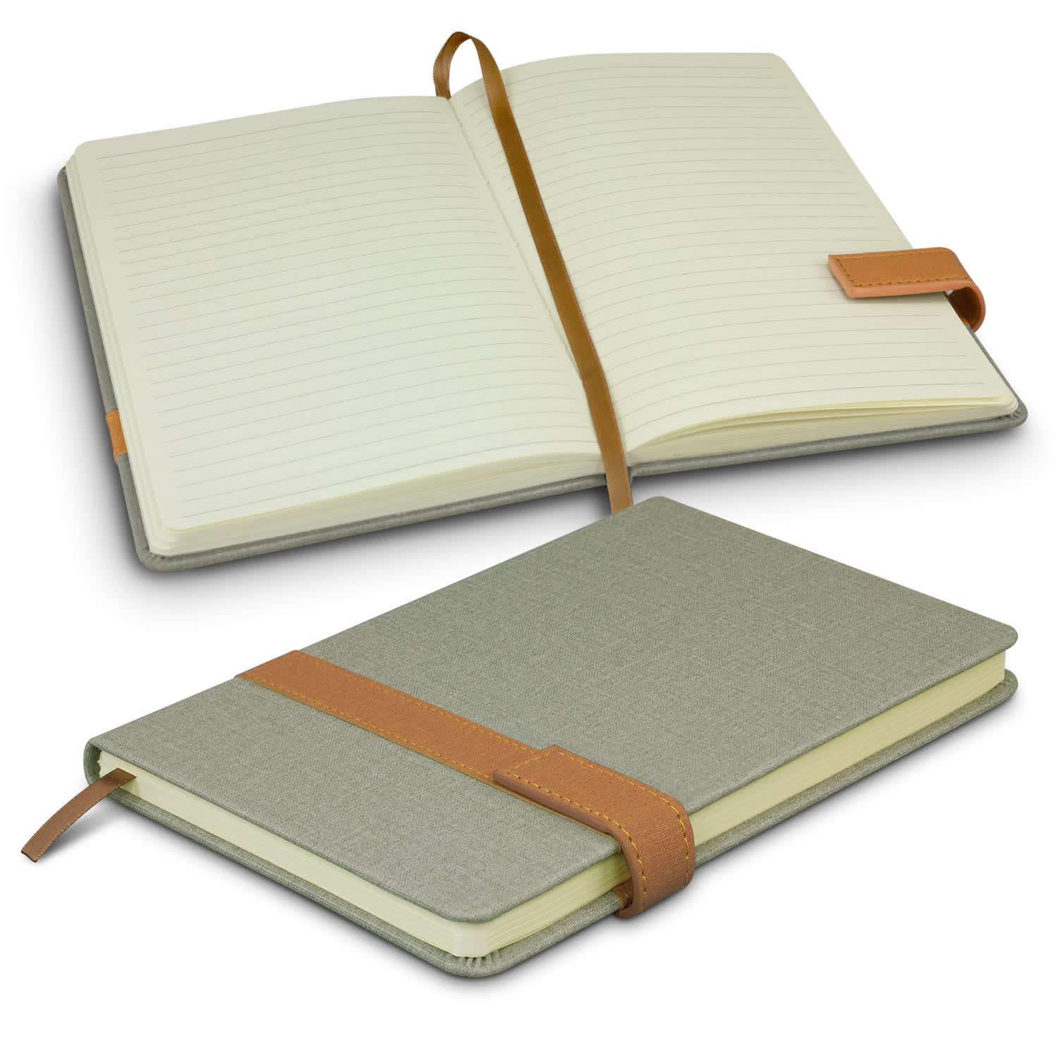 Nirvana Notebook - 116848 Image Grey/Brown