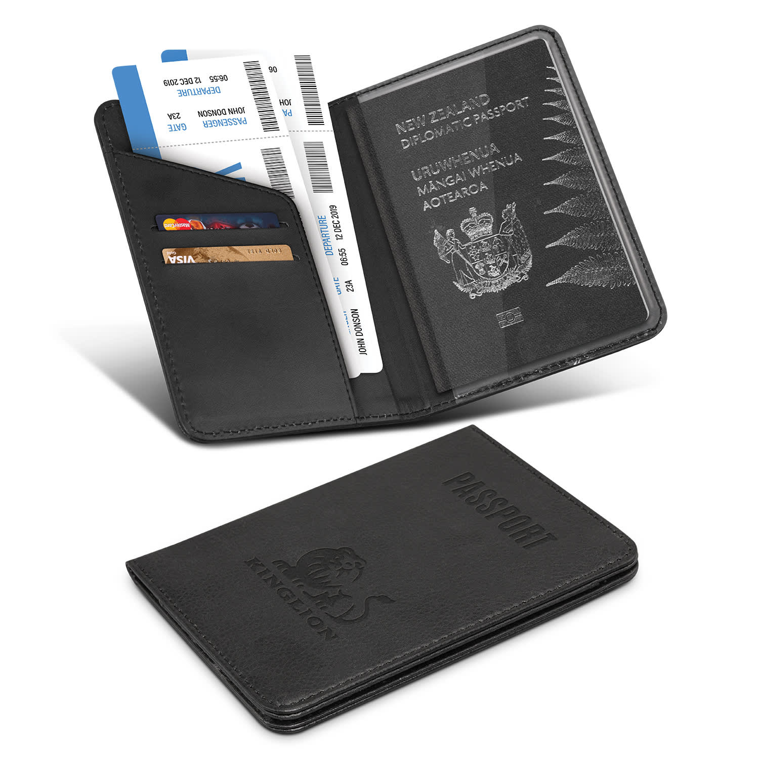 Explorer Passport Wallet | Branded Passport Wallet | Printed Passport Wallet NZ | Trends Collection | Withers & Co