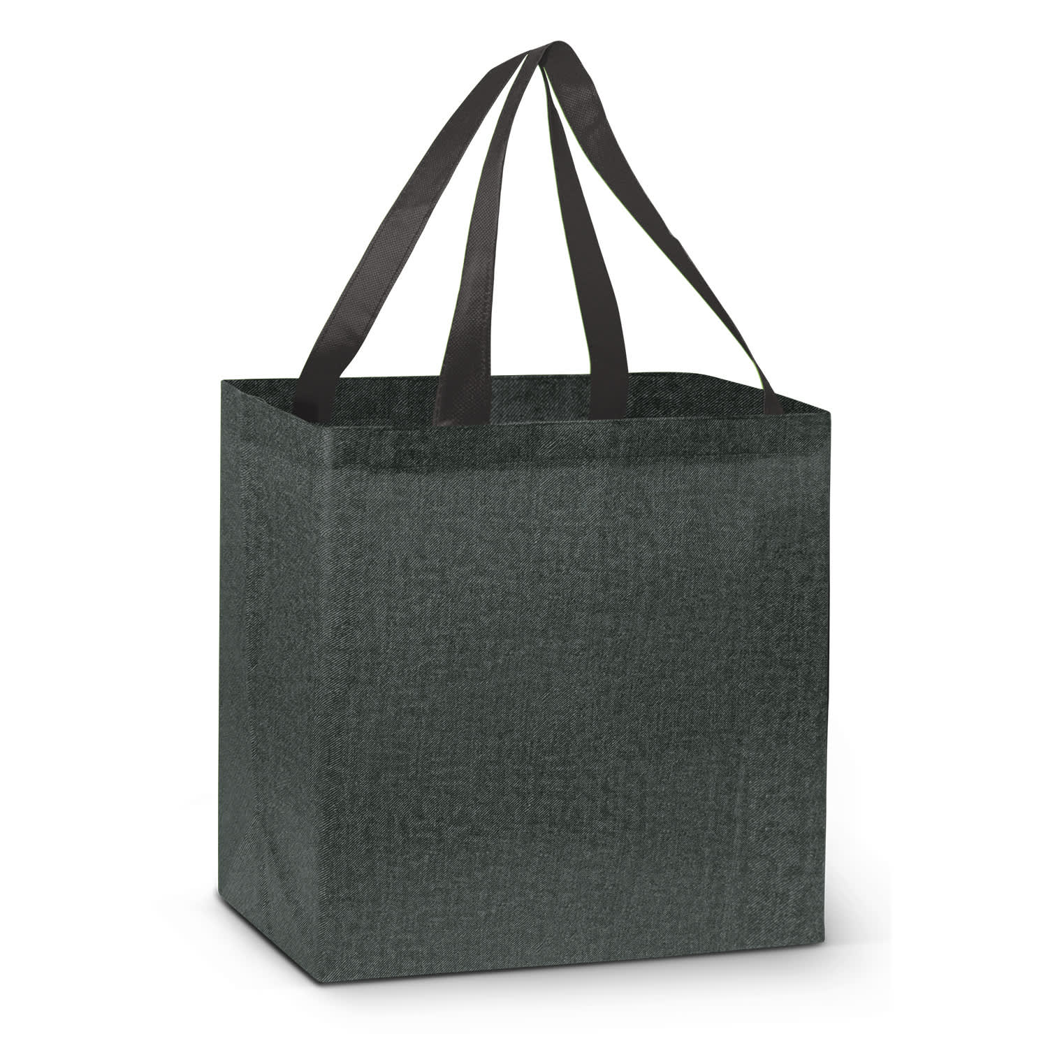 City Shopper Heather Tote Bag - 116857 Image Charcoal