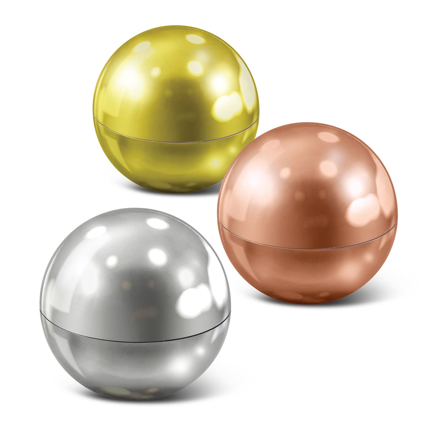 Metallic Lip Balm Ball