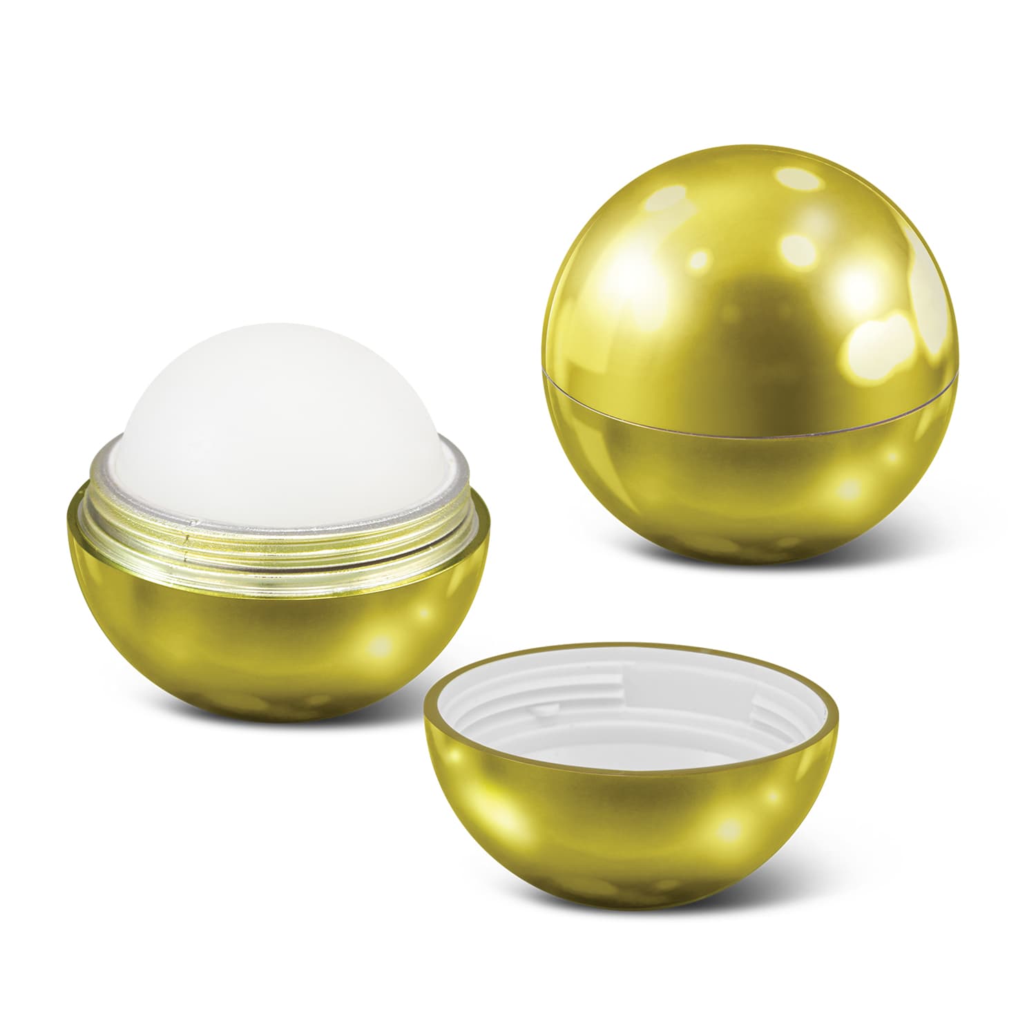 Metallic Lip Balm Ball