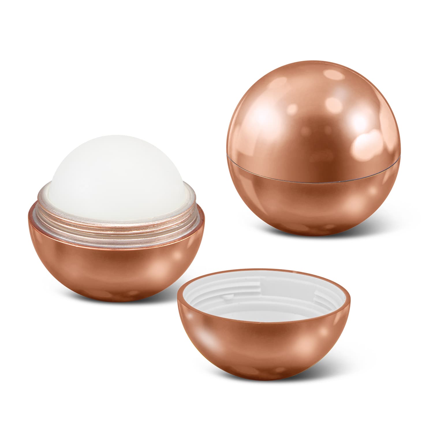 Metallic Lip Balm Ball