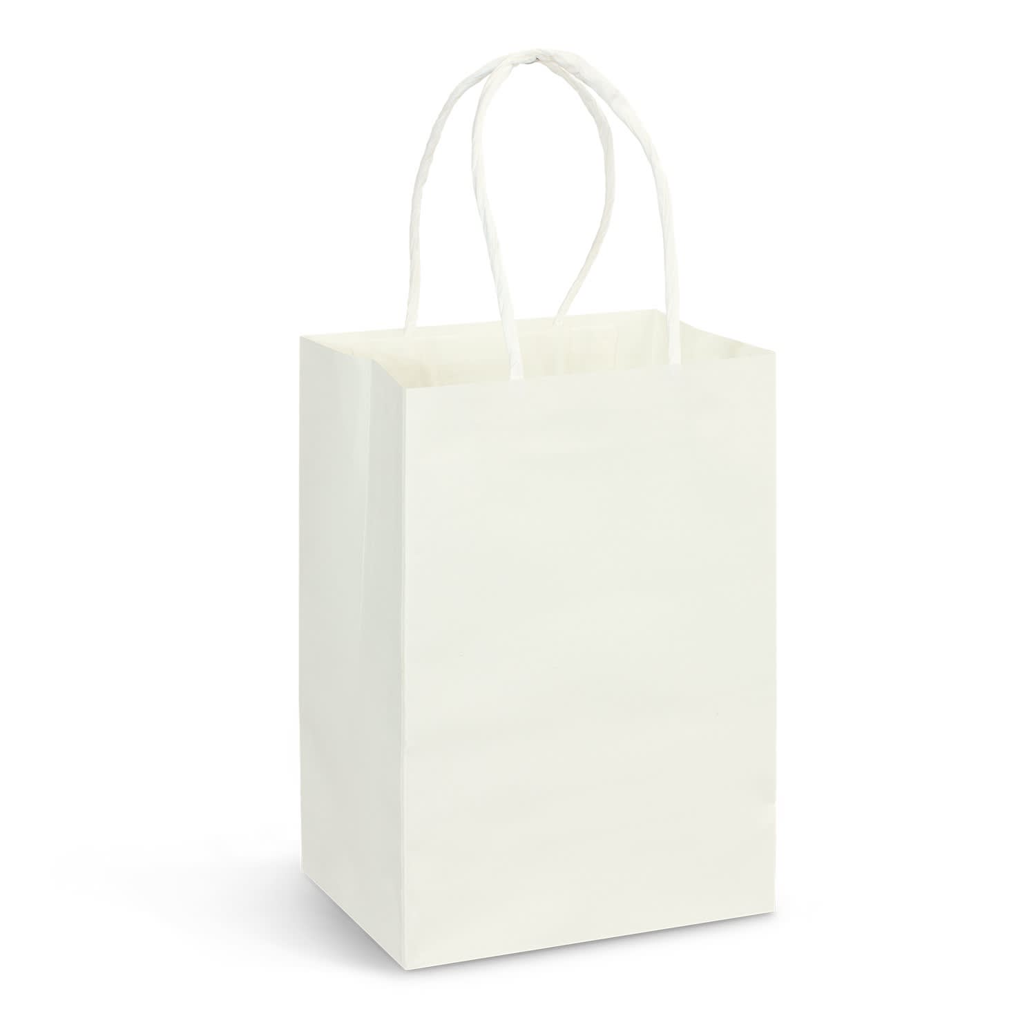 Small Paper Carry Bag - Full Colour - 116933 Image White