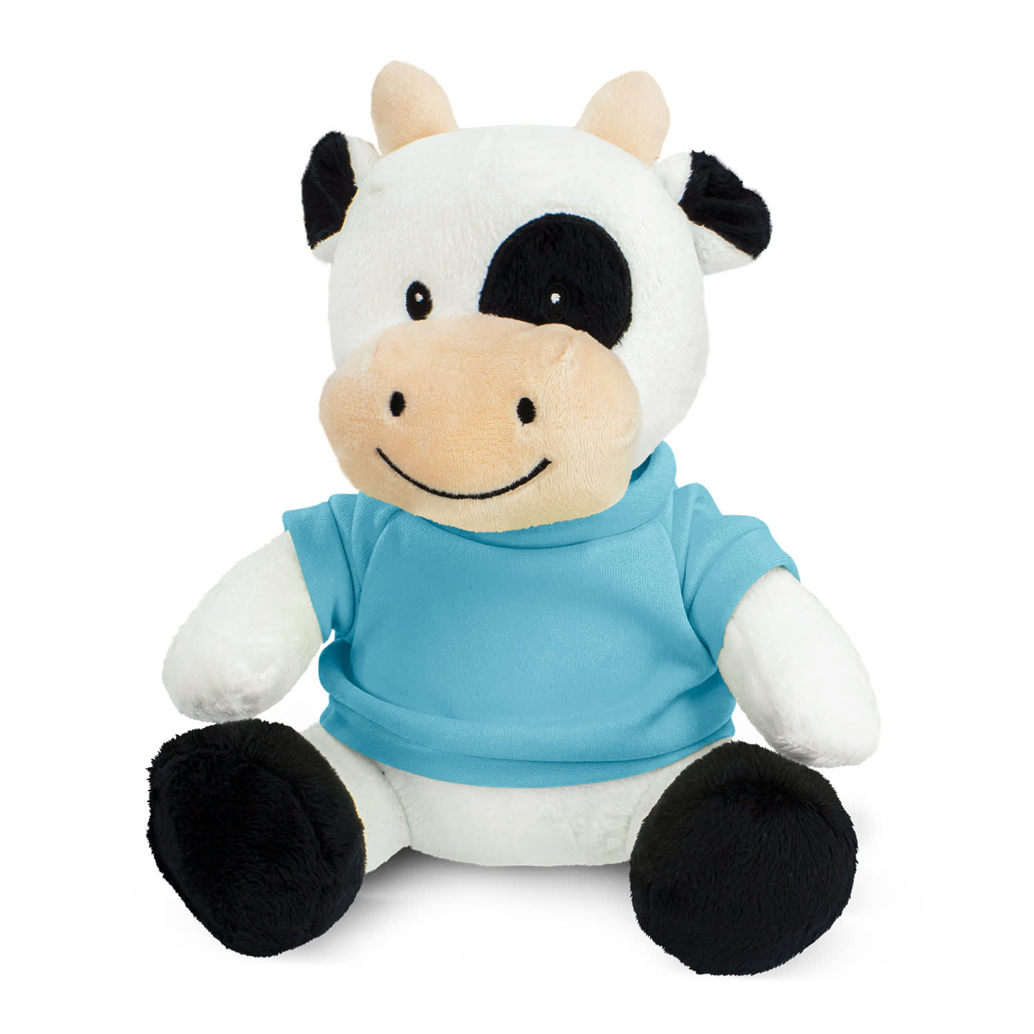 Cow Plush Toy - 117009 Image Light Blue