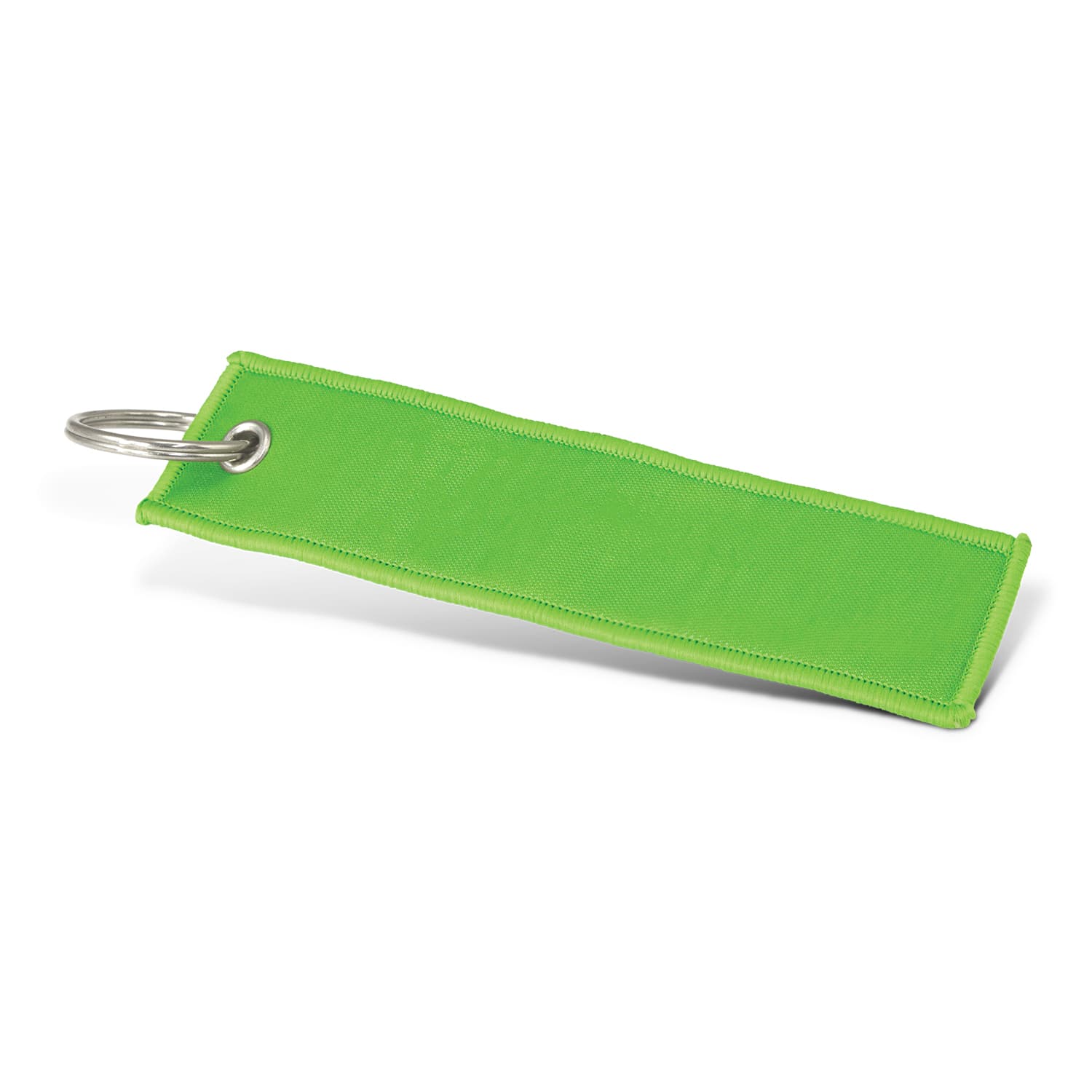 Woven Key Ring - 117052 Image Bright green