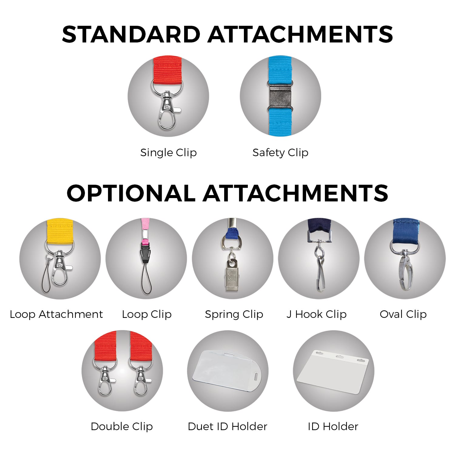 Silicone Lanyard - 117053 Image