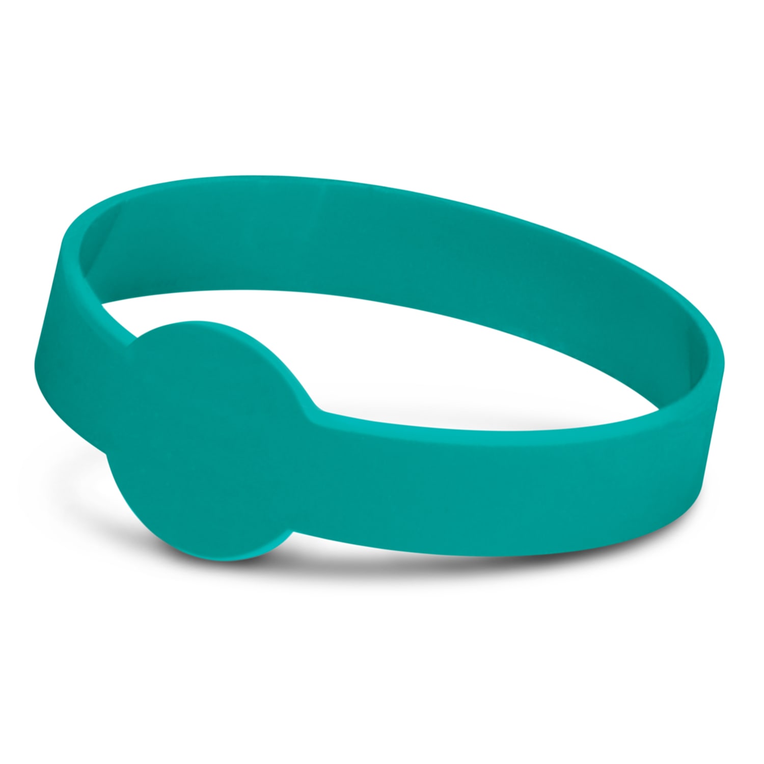 Xtra Silicone Wrist Band - Debossed - 117055 Image Teal