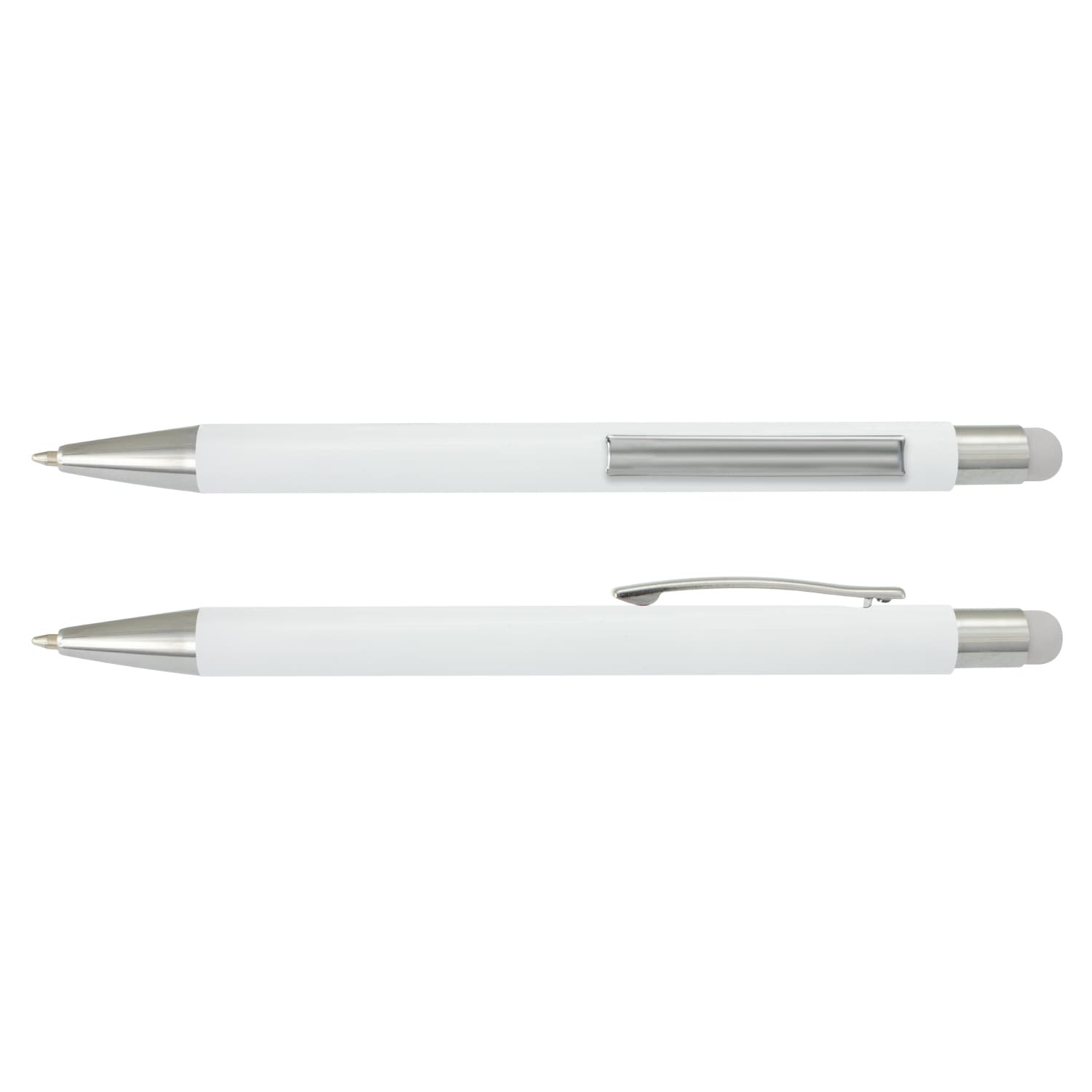 Lancer Stylus Pen - White Barrel - 117120 Image White