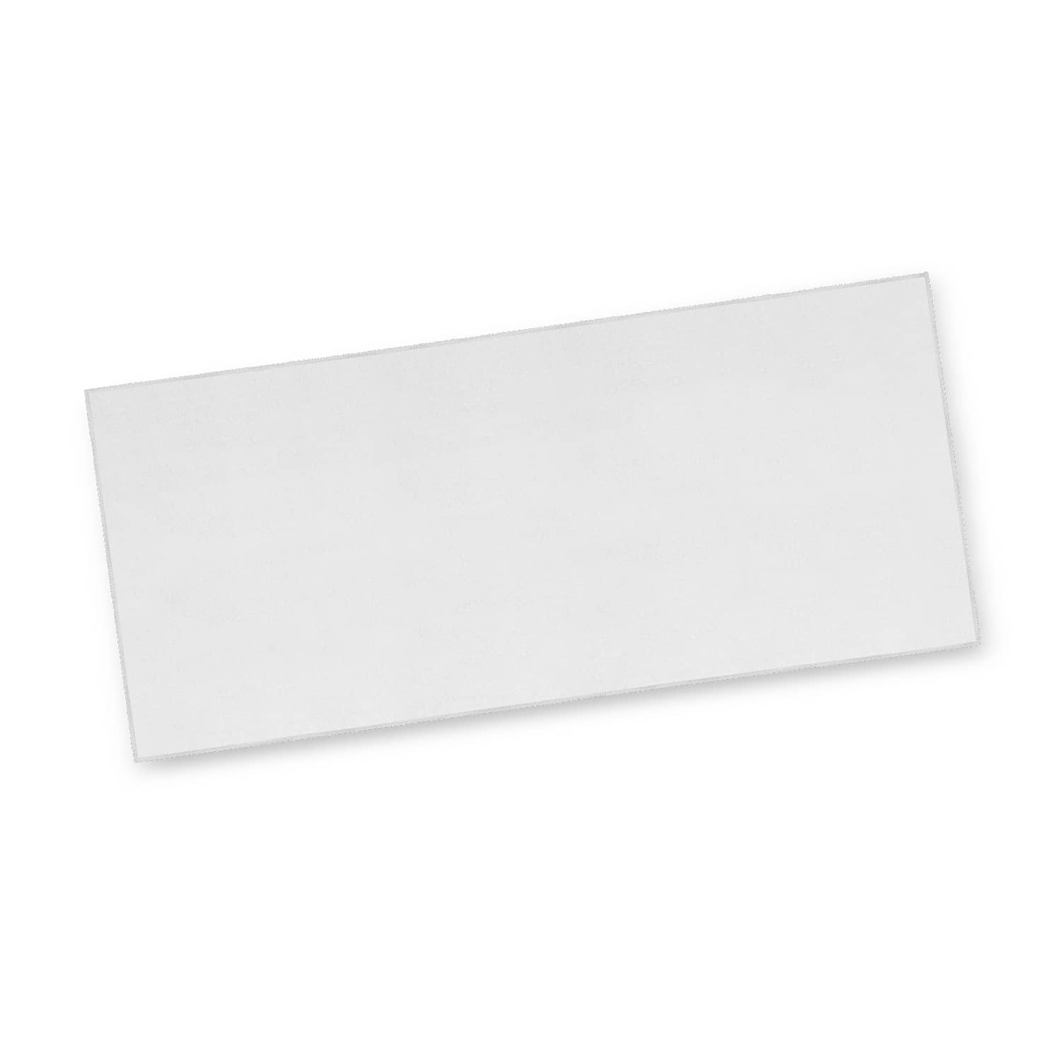 A white beach towel featuring a logo, suitable for outdoor activities and leisure.
