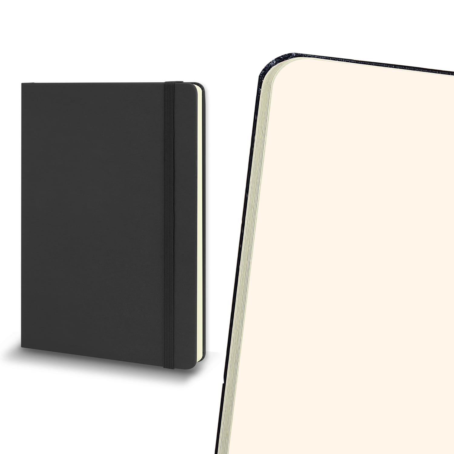 Moleskine Classic Hard Cover Notebook - Large - 117221 Image Black