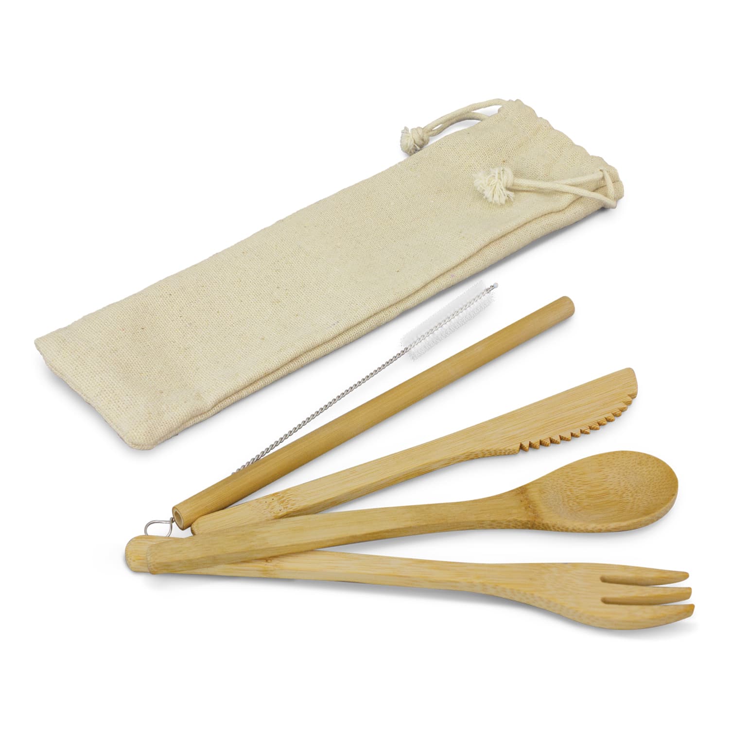 Bamboo Cutlery Set - 117633 Image