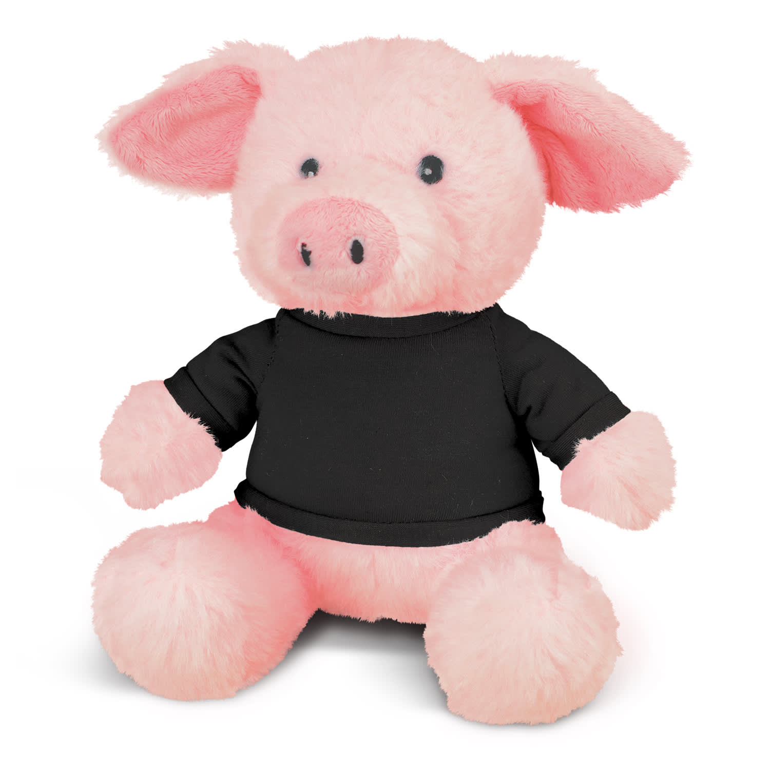 Pig Plush Toy - 117861 Image Black