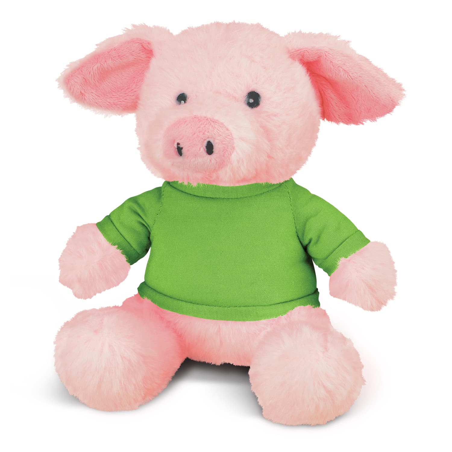 Pig Plush Toy - 117861 Image Bright Green