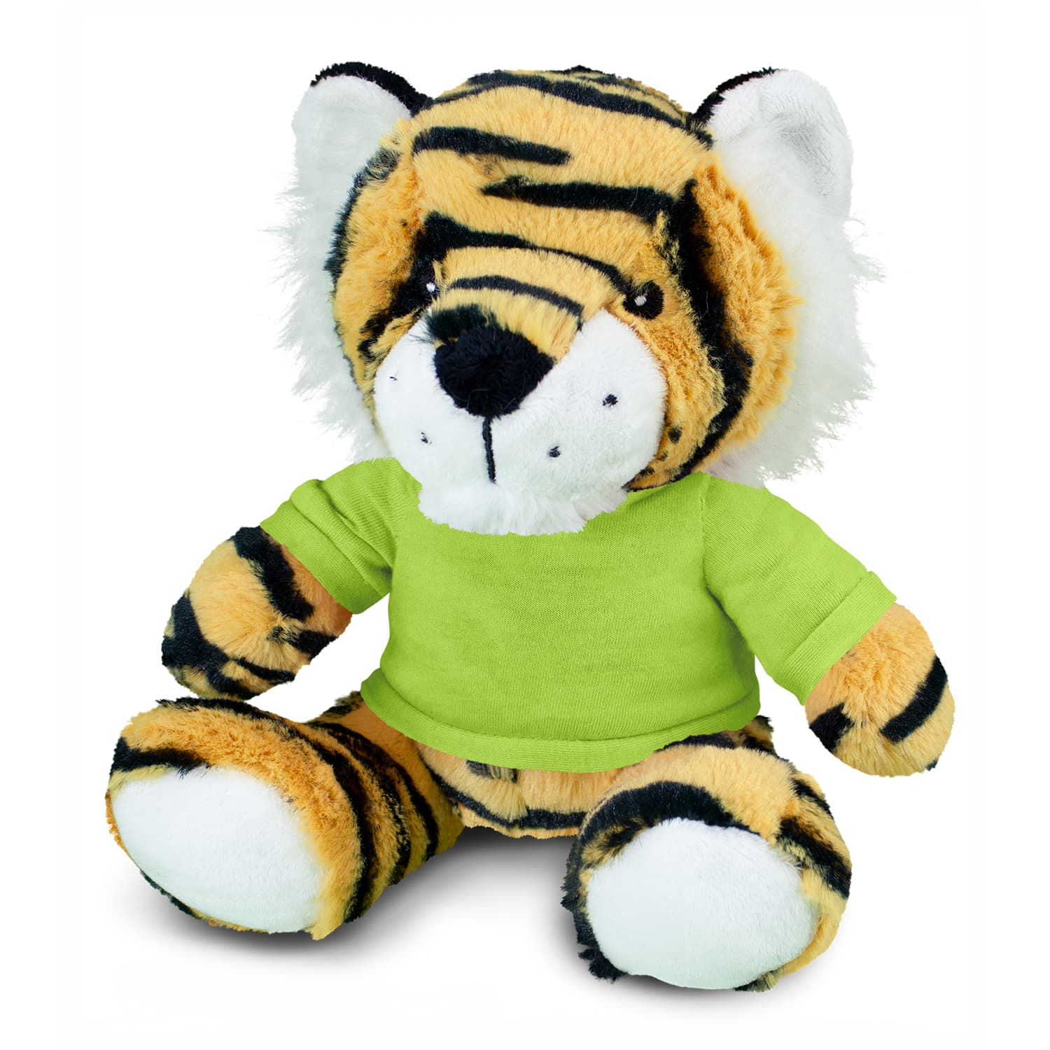 Tiger Plush Toy - 117865 Image Bright Green