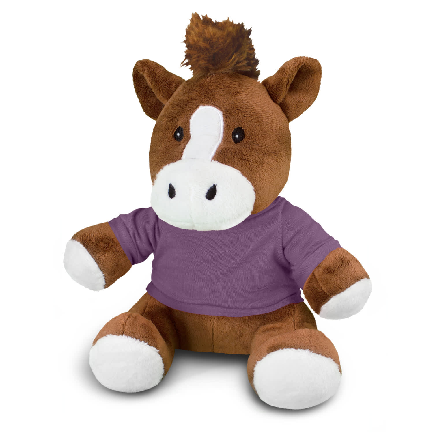 Horse Plush Toy - 117870 Image Purple