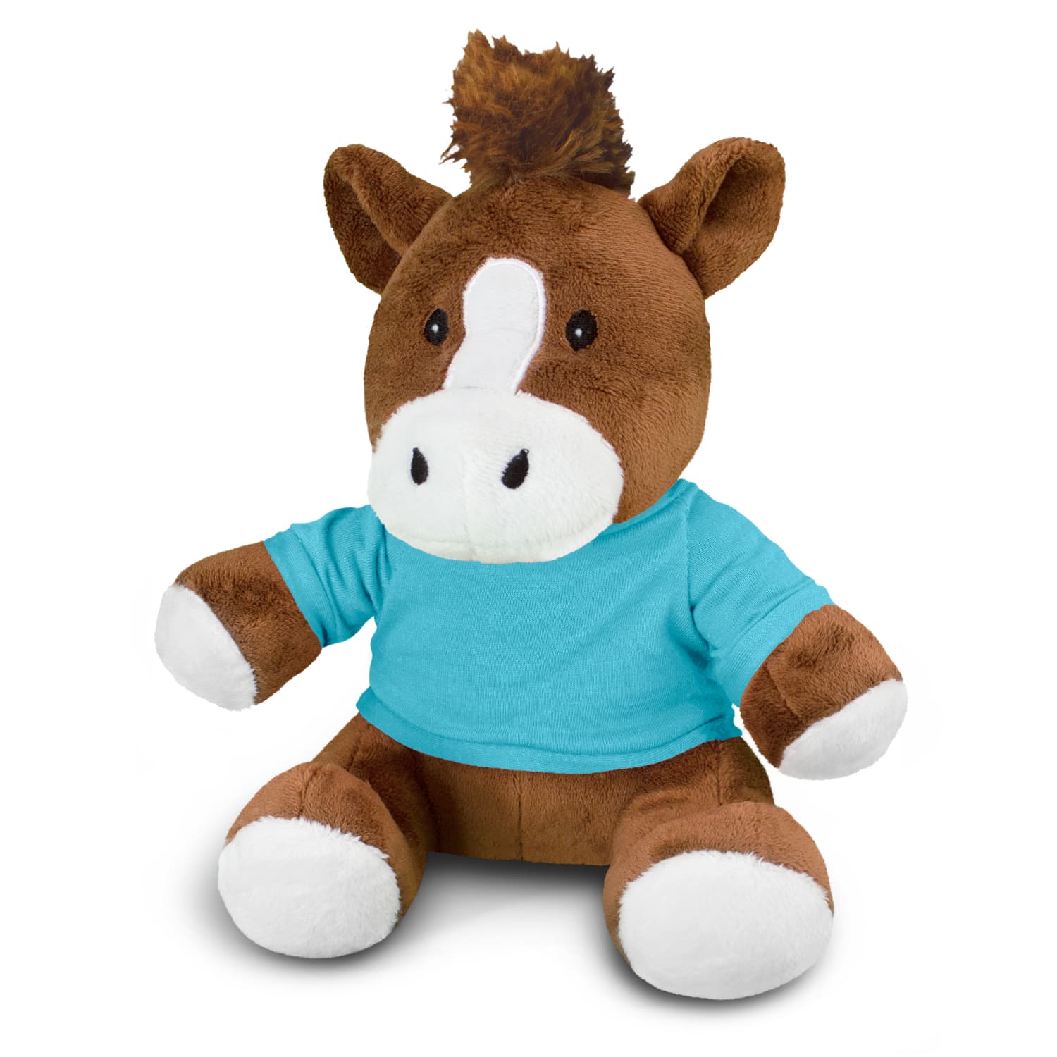 Horse Plush Toy - 117870 Image Light Blue