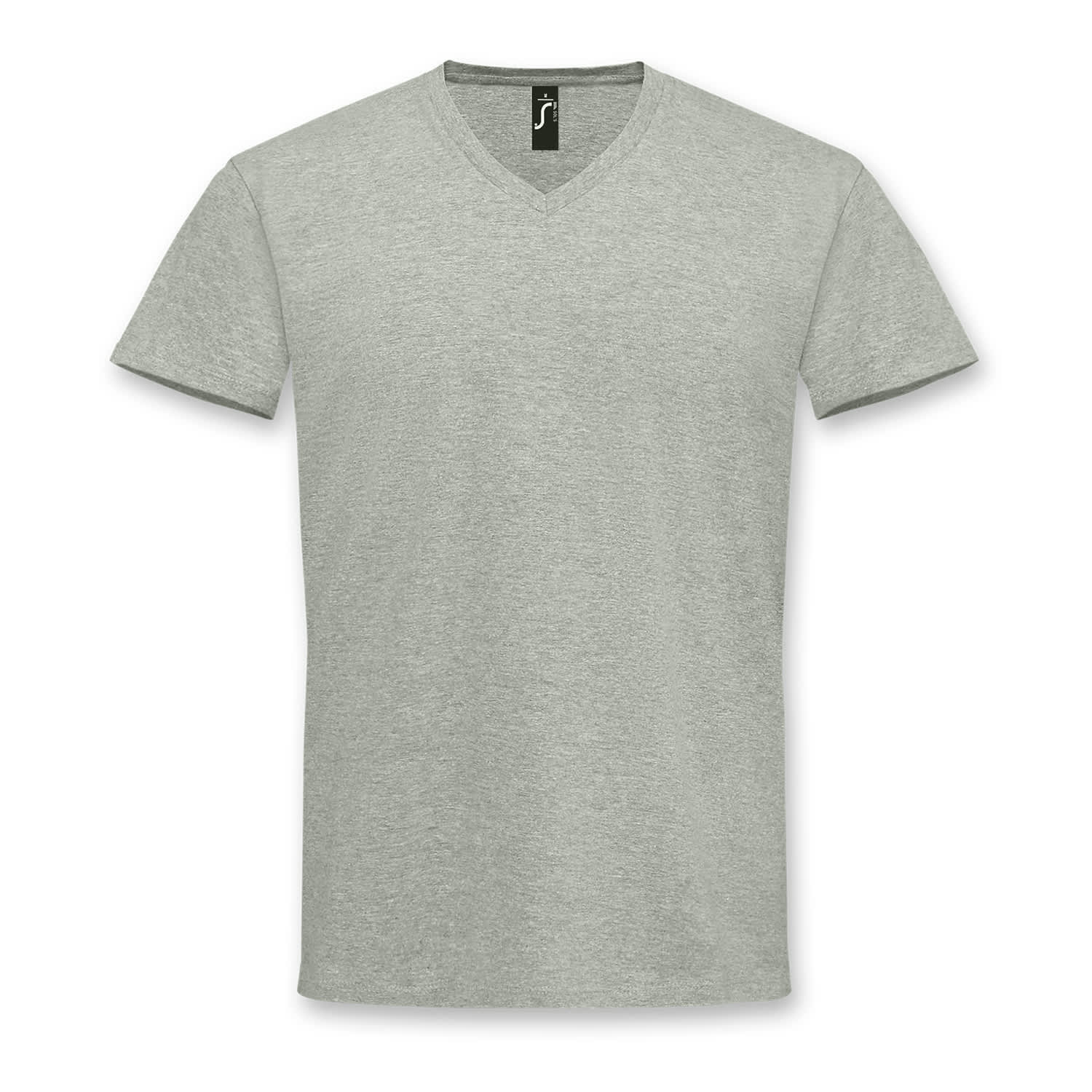 SOLS Imperial Mens V Neck T-Shirt - 118082 Image Grey Melange