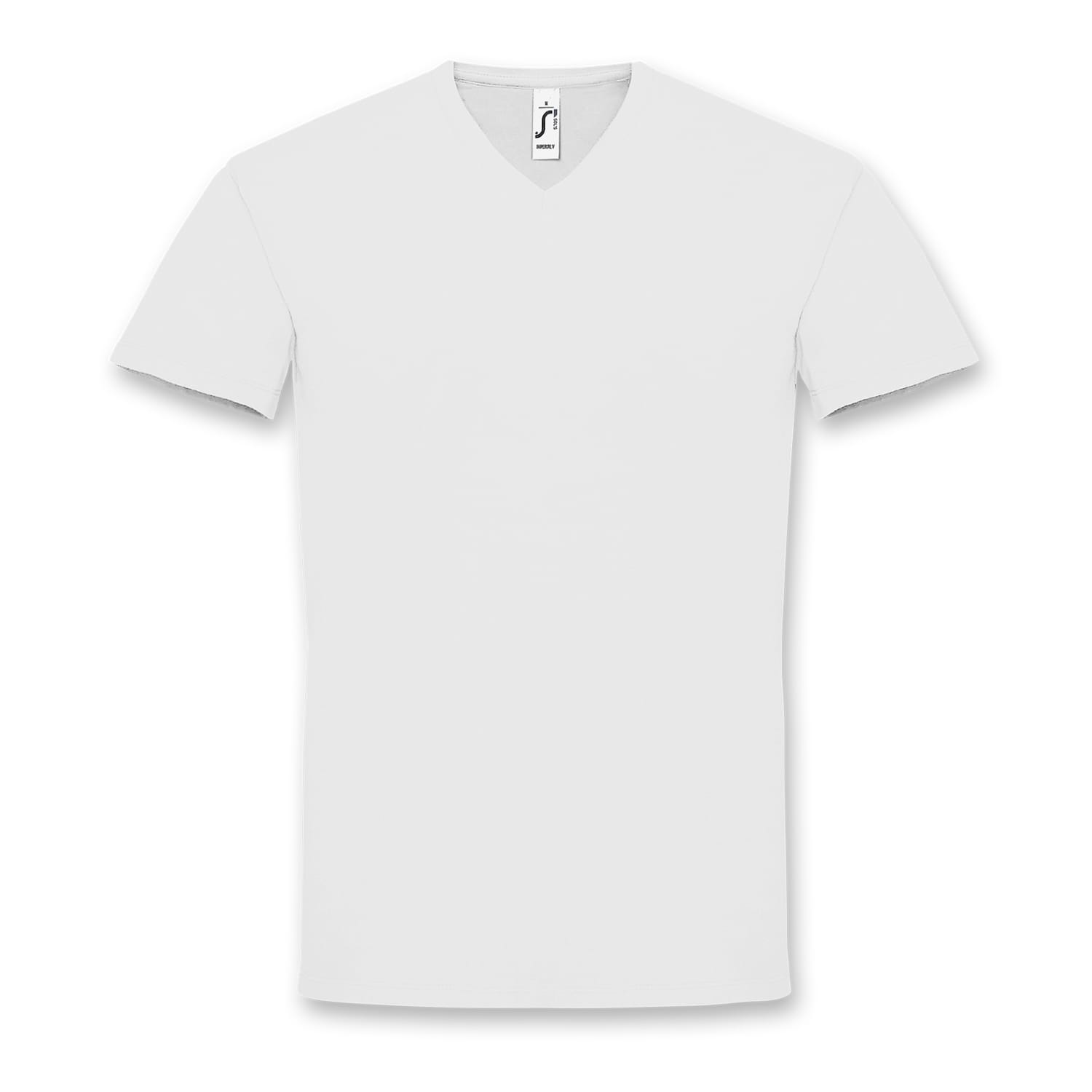 SOLS Imperial Mens V Neck T-Shirt - 118082 Image White