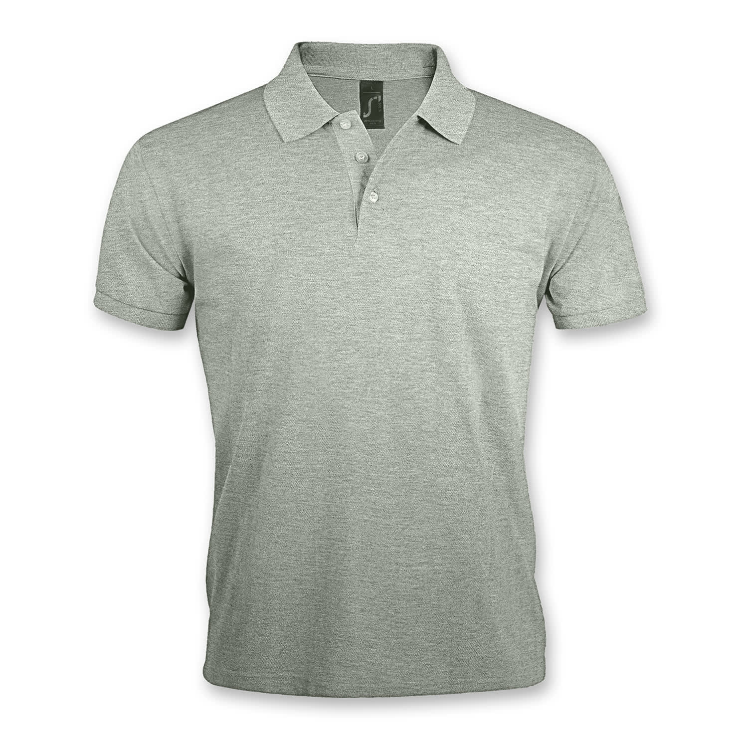 SOLS Prime Men's Polo Shirt - 118087 Image Grey Melange