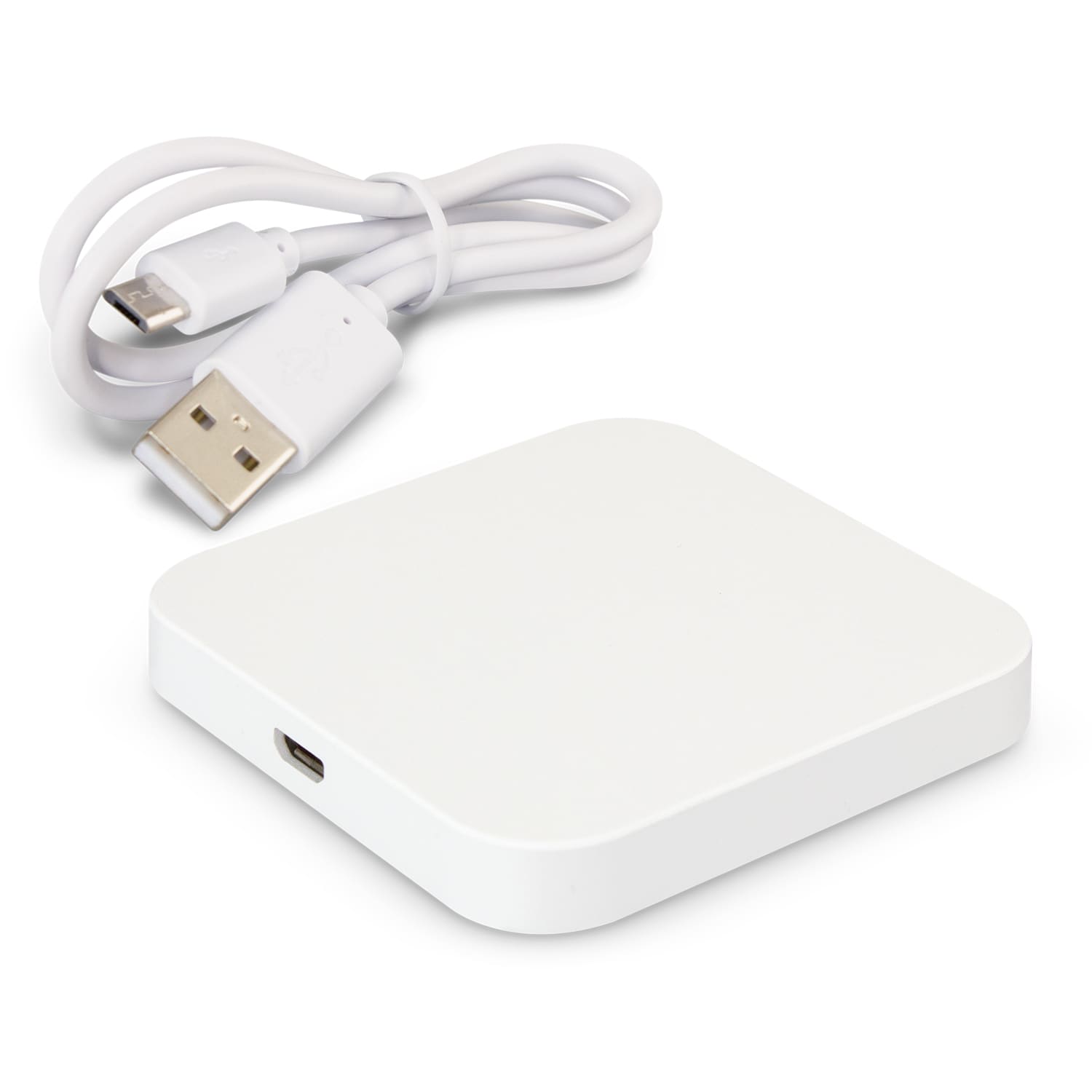 Vector Wireless Charger - Square - 118126 Image White