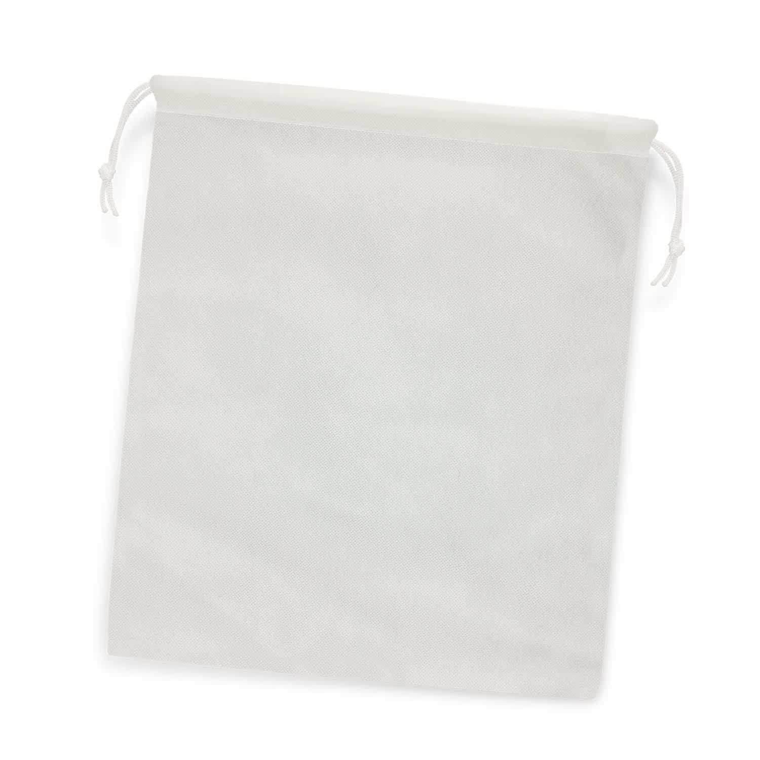 Drawstring Gift Bag - Large - 118218 Image White
