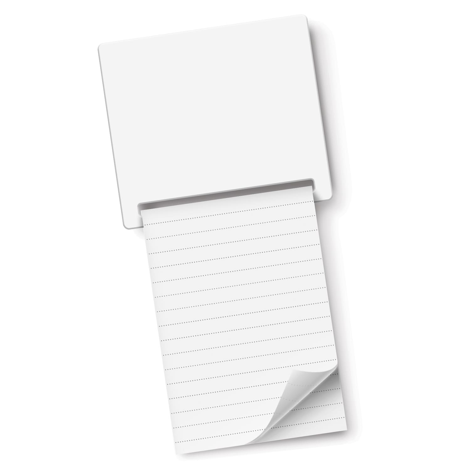Magnetic Memo Pad - A7 - 118488 Image White