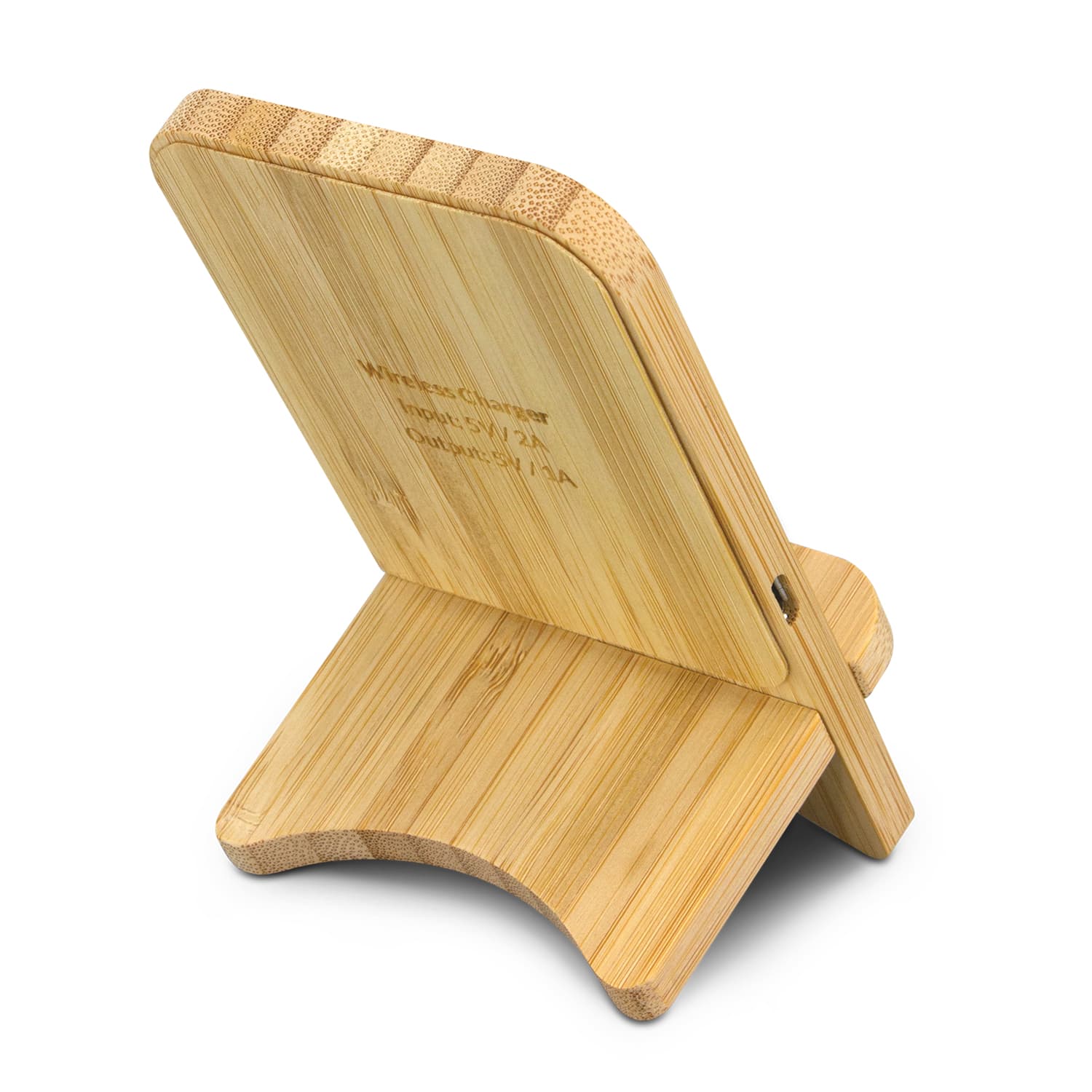 Bamboo Wireless Charging Stand - 118495 Image