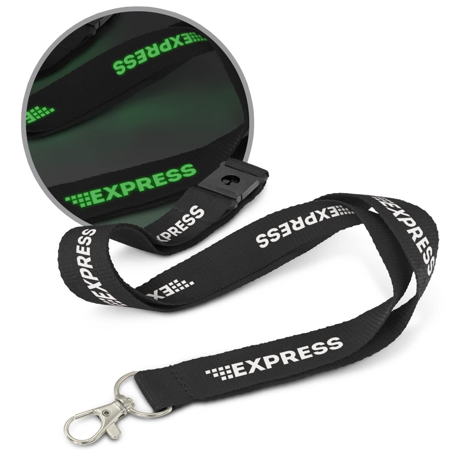 Glow in the Dark Logo Lanyard | Branded Lanyard | Printed Lanyard NZ | Trends Collection | Withers & Co