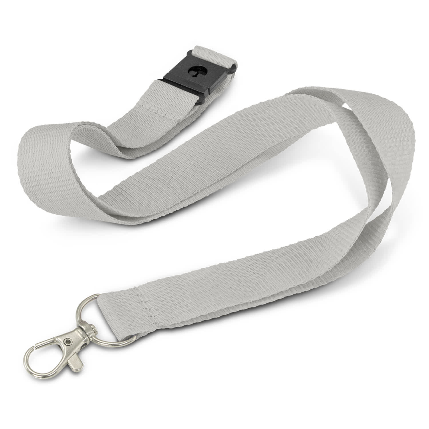Glow in the Dark Logo Lanyard - 118533 Image Grey