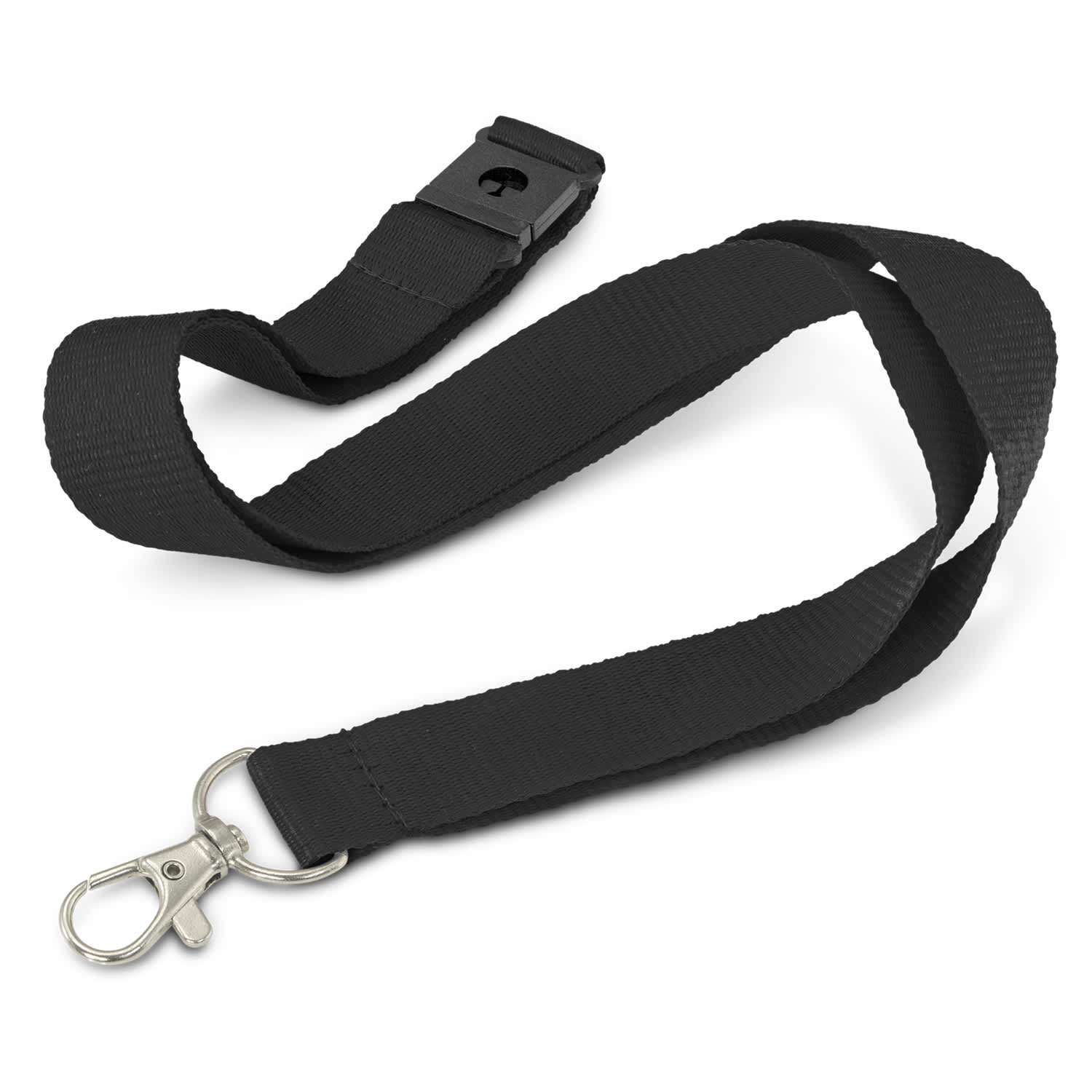 Glow in the Dark Logo Lanyard - 118533 Image Black